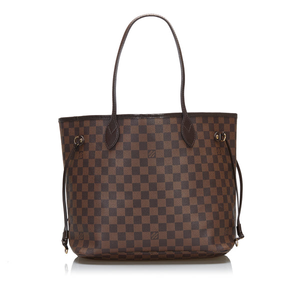 Louis Vuitton Damier Ebene Canvas Malesherbes Top Handle Bag Louis