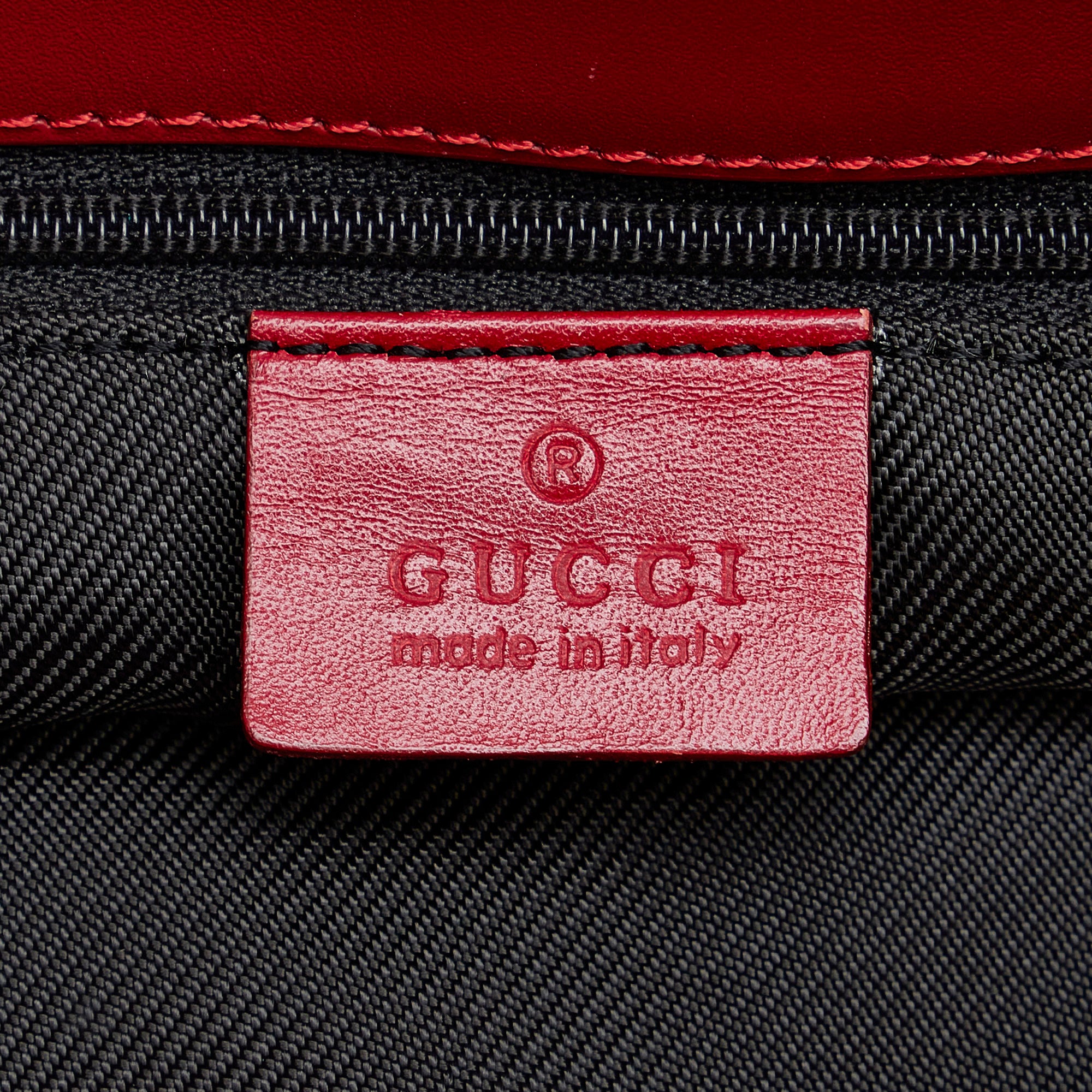 Red Gucci GG Canvas Tote Bag – Designer Revival