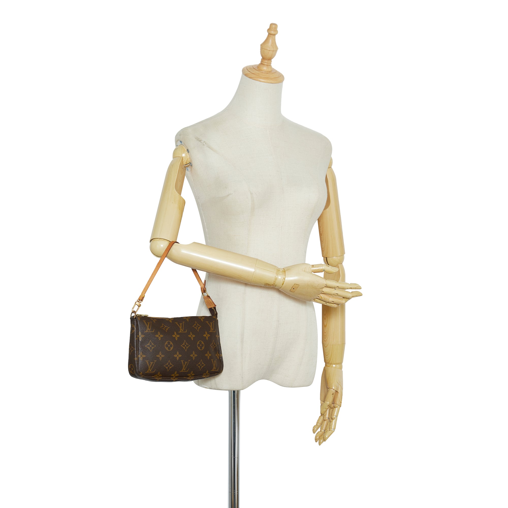 Louis Vuitton Pochette Accessoires Monogram Shoulder Bag on SALE