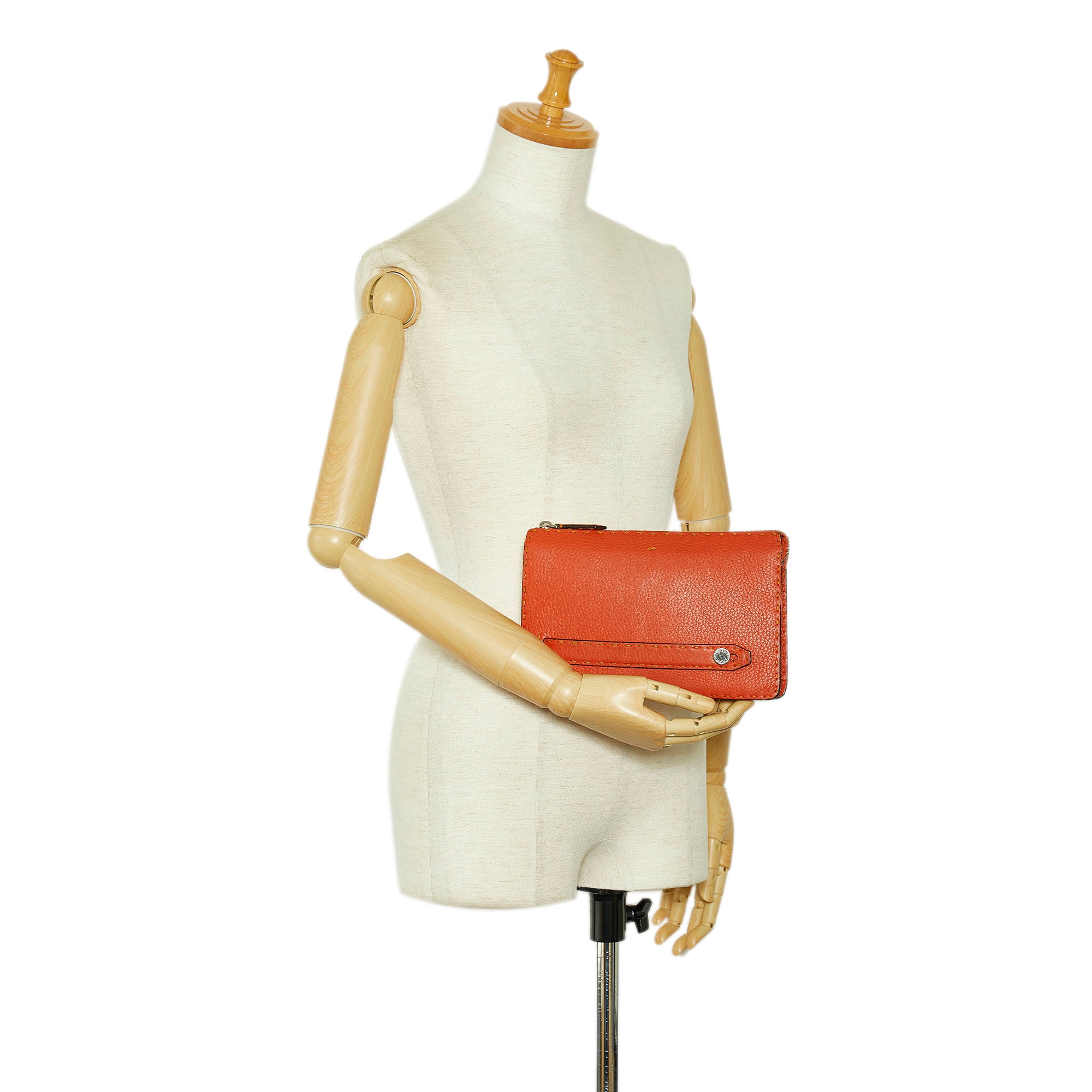 FENDI Selleria Firenze Bag in Orange