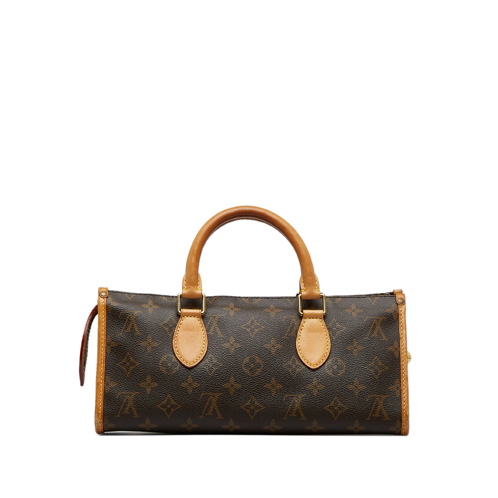 Louis Vuitton - Authenticated Popincourt Handbag - Leather Brown for Women, Very Good Condition