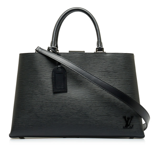 Bolso Louis Vuitton en cuero Epi color negro