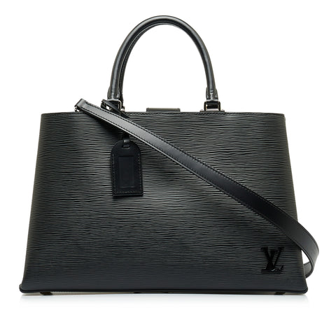 Maleta flexible Louis Vuitton en cuero Epi negro