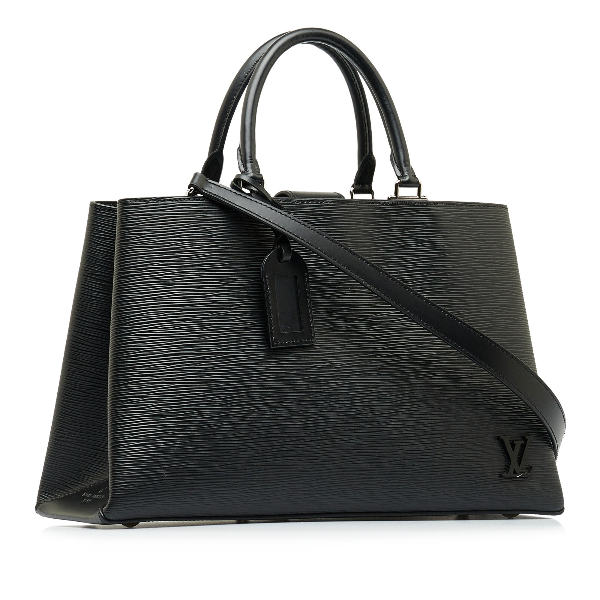 Louis Vuitton - Authenticated Metis Handbag - Leather Black Plain For Woman, Very Good condition