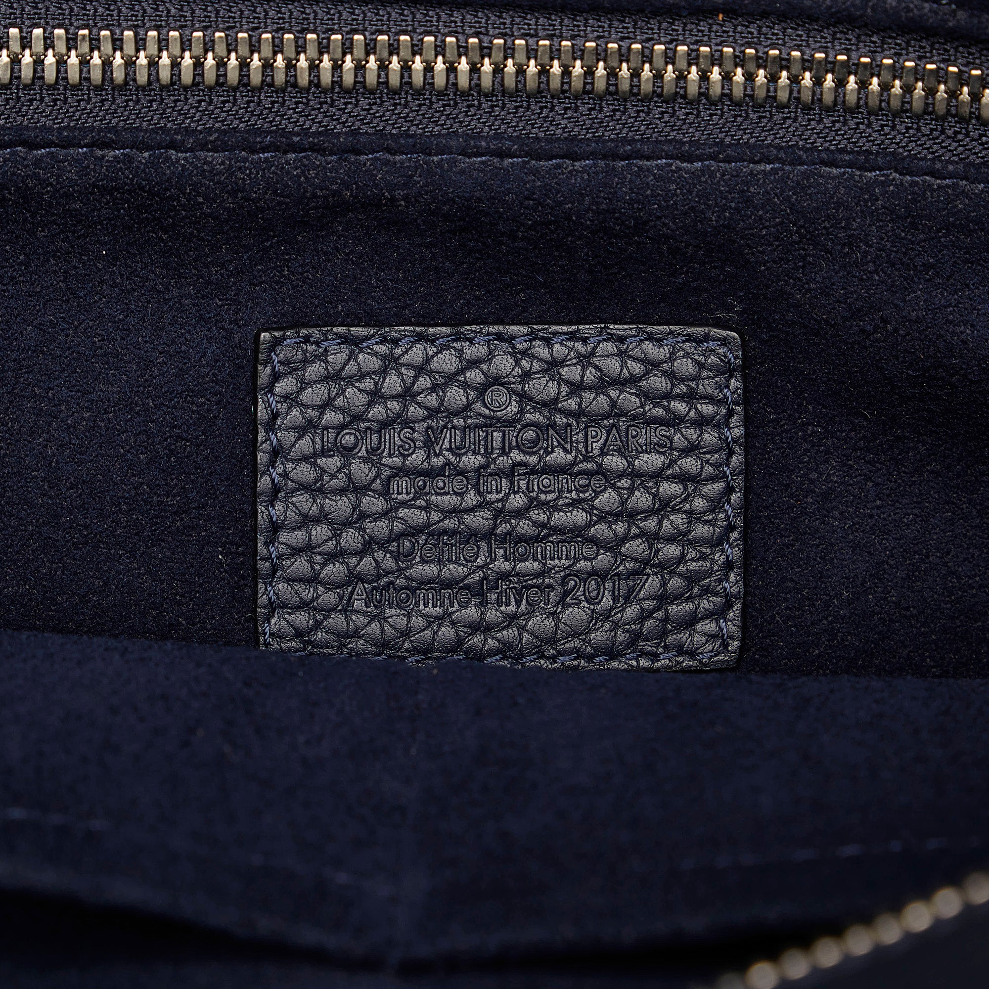Louis Vuitton Eastside Navy Leather Shoulder Bag (Pre-Owned)