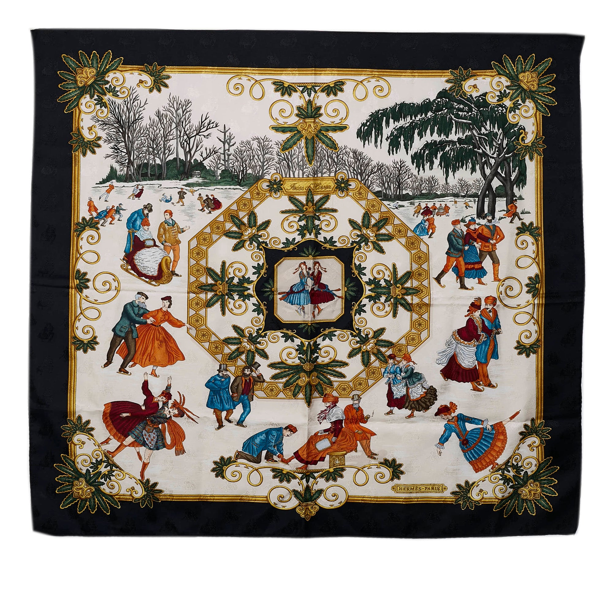 White main Hermes Scarf, RvceShops Revival