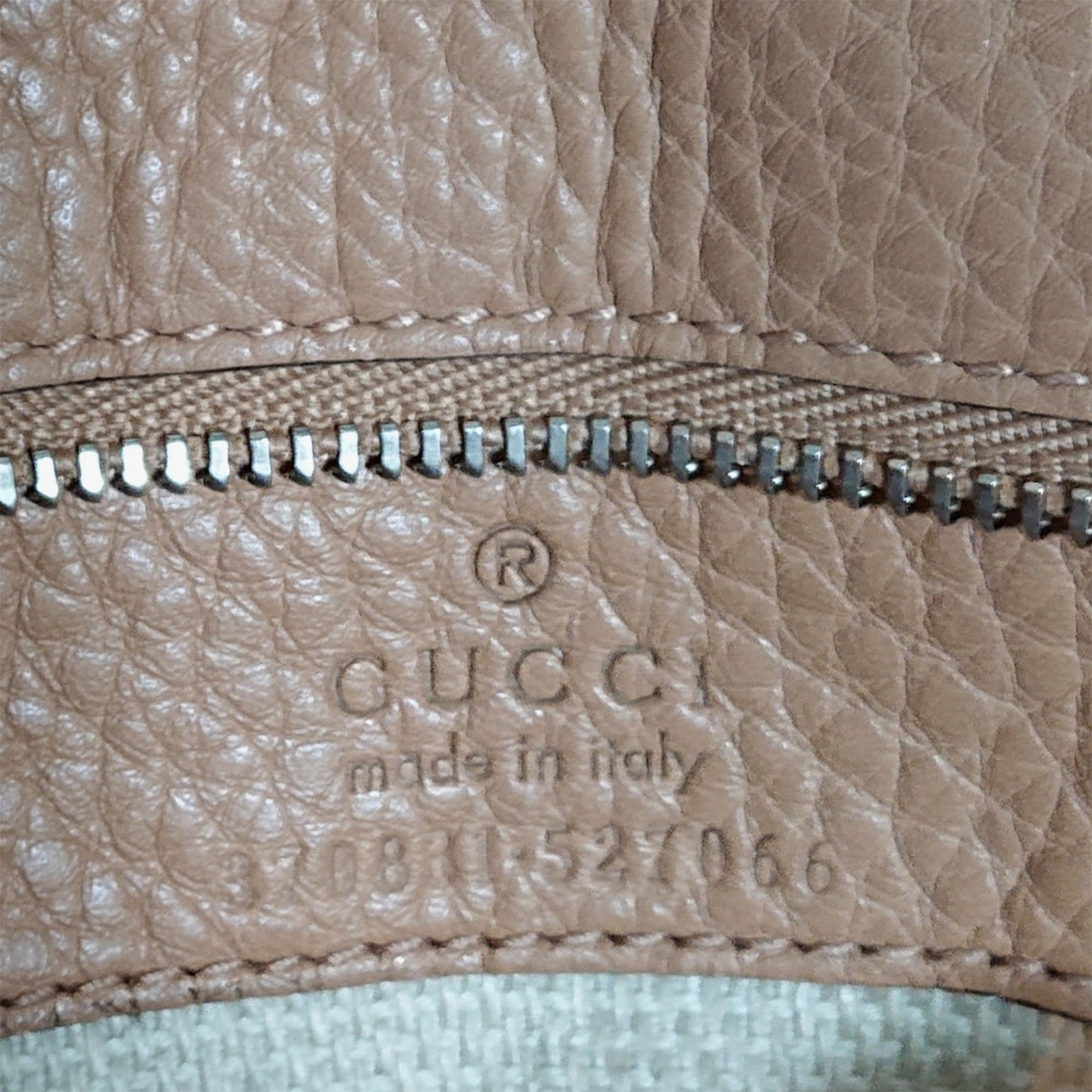 Beige Gucci Bamboo Satchel – Designer Revival