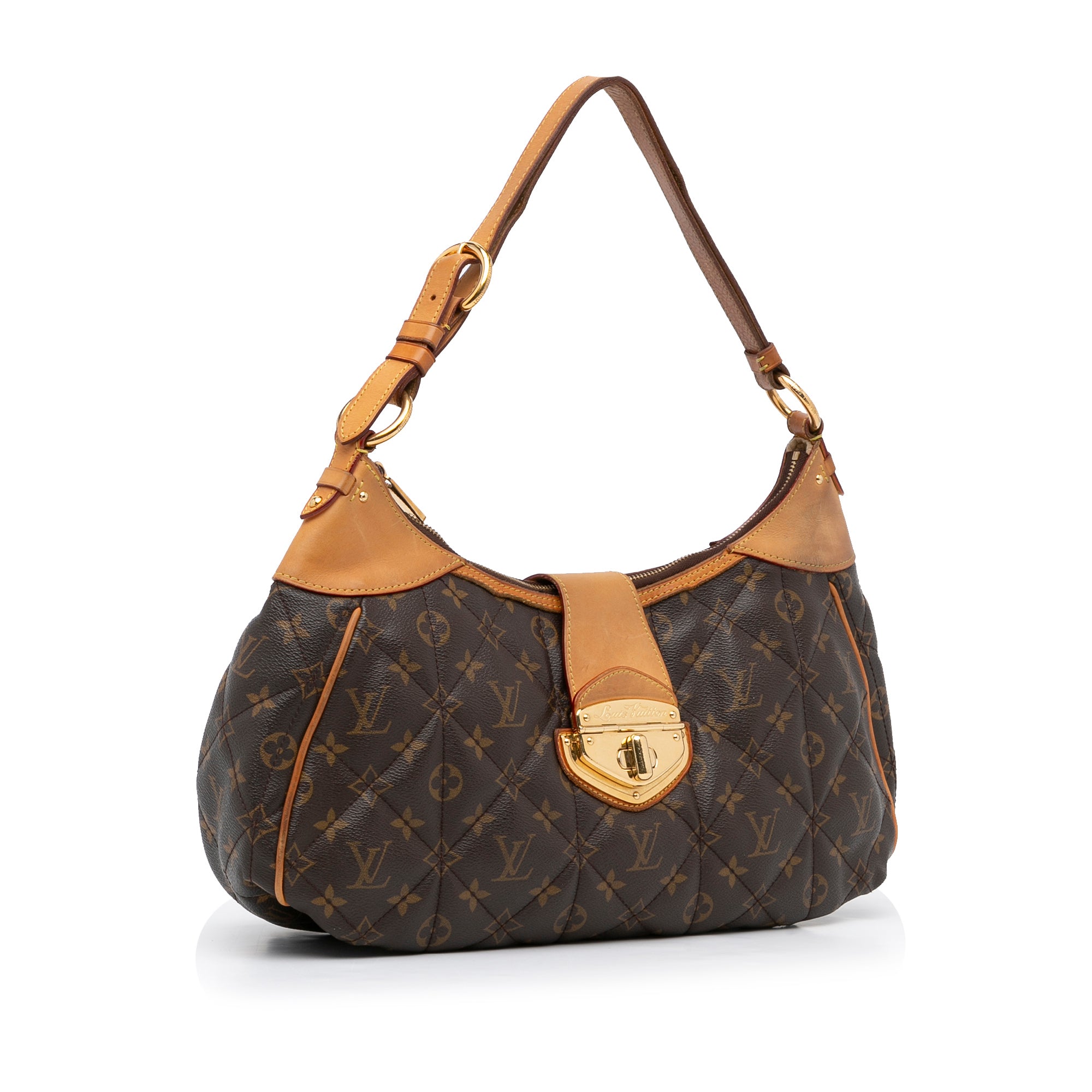 Etoile shopper leather handbag Louis Vuitton Brown in Leather - 35971682