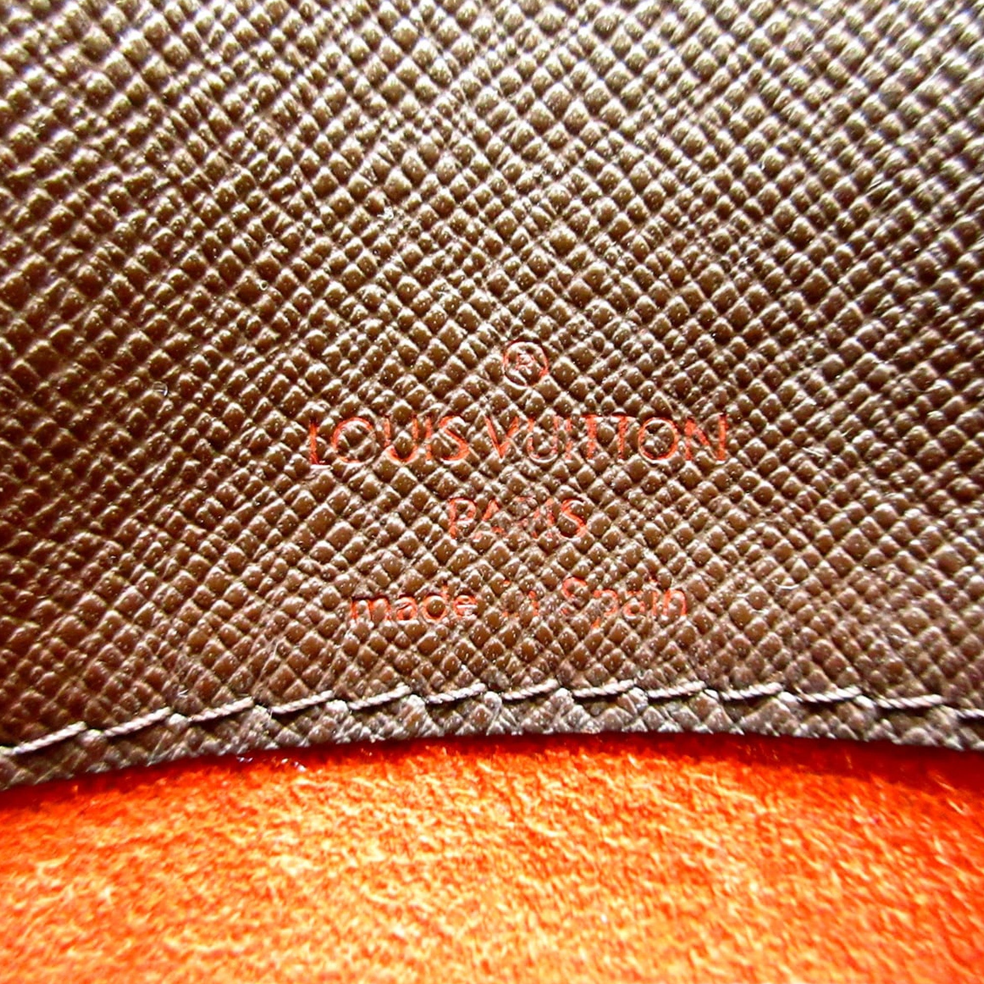 LOUIS VUITTON Musette Tango Damier Ebene Short Strap Shoulder Bag TT2872 