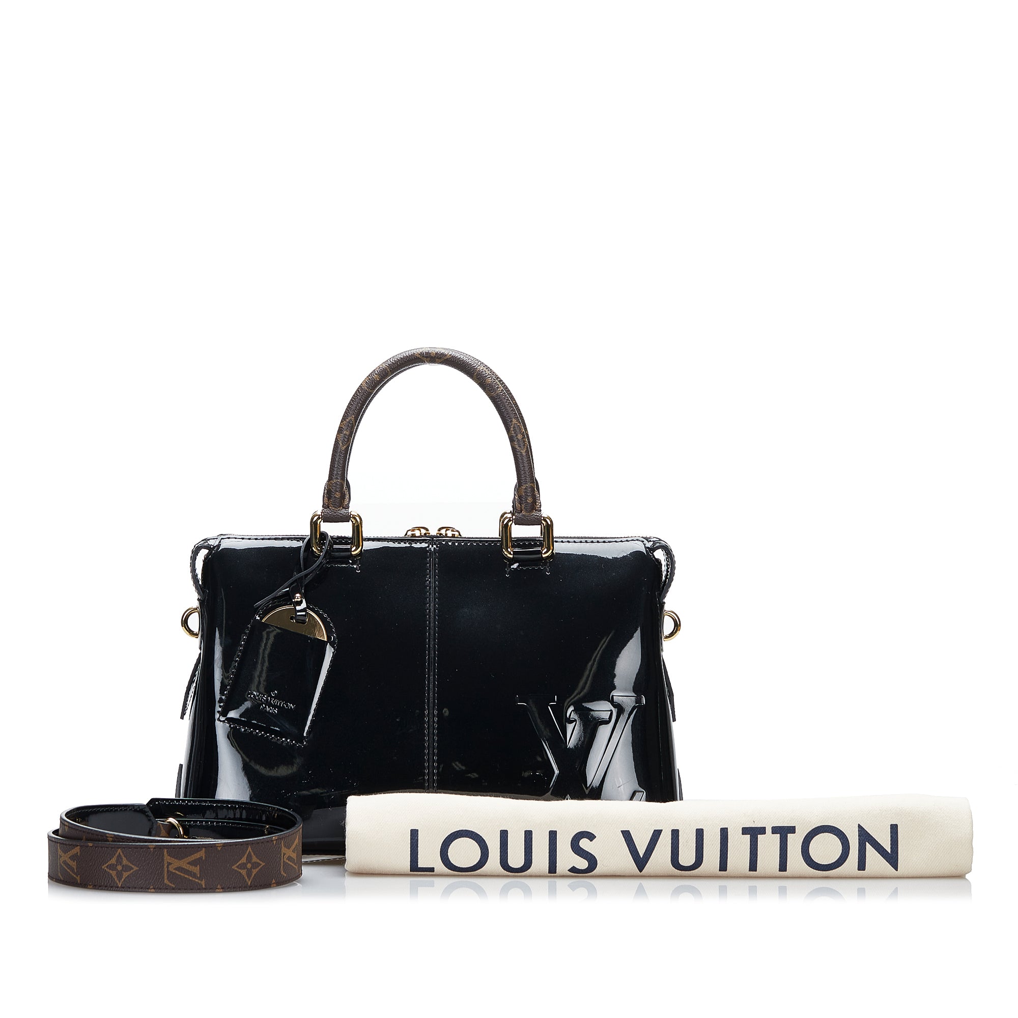 Louis Vuitton Vernis Miroir Satchel Auction