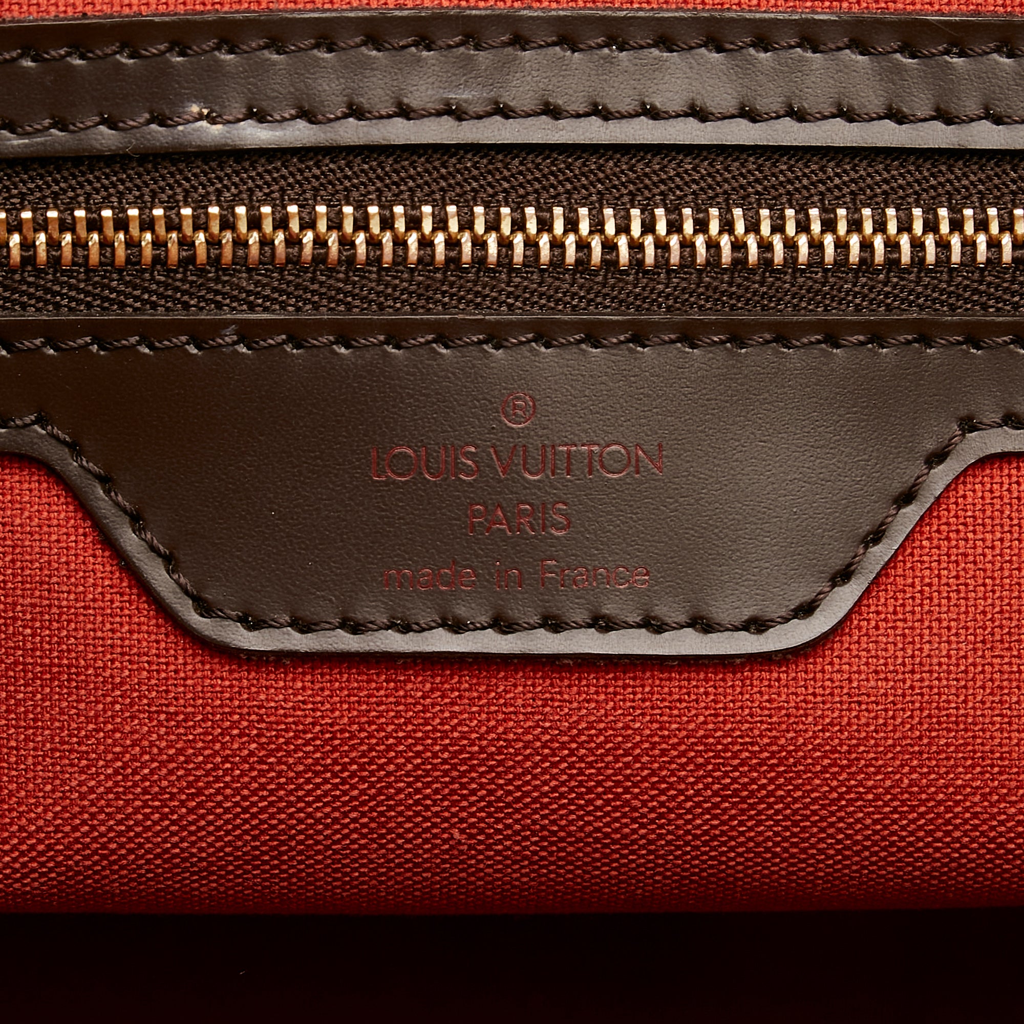 Louis Vuitton 2001 Pre-owned Damier Ebène Chelsea Shoulder Bag - Brown