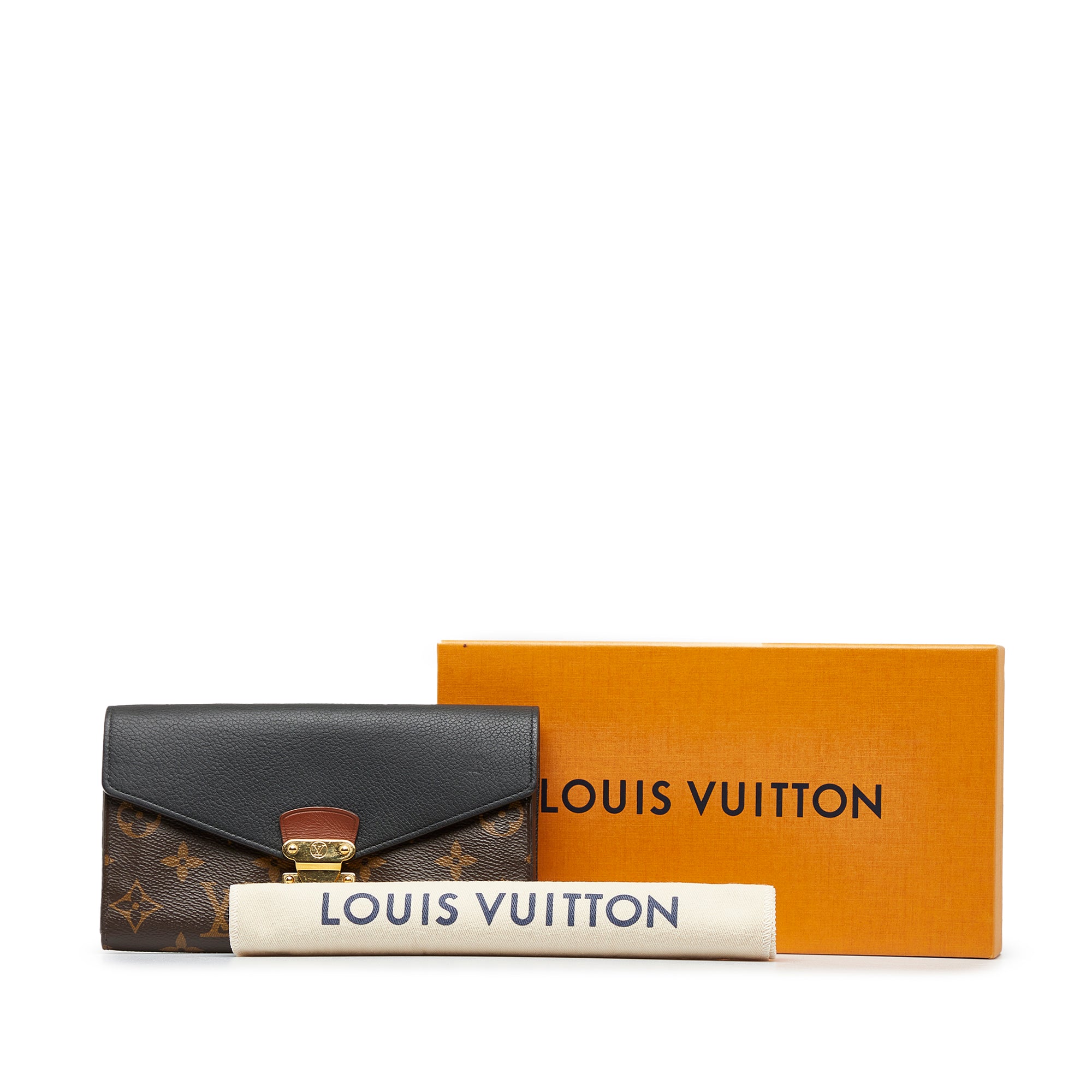 Pre Loved Louis Vuitton Monogram Portefeuille Pallas Compact
