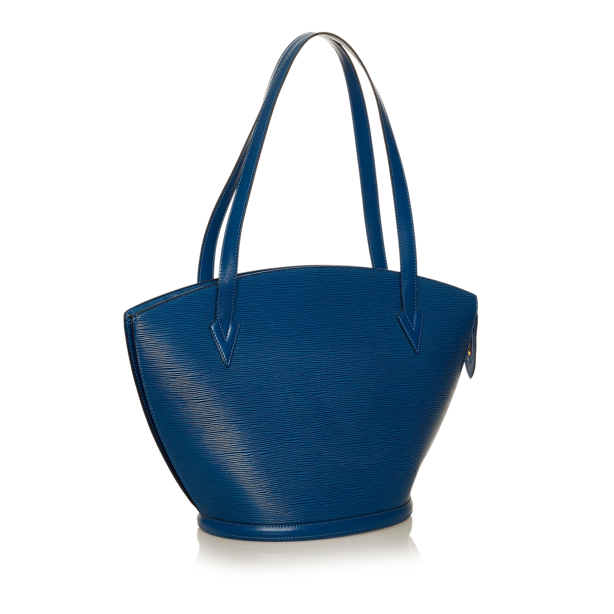 Blue Louis Vuitton Epi Saint Jacques Short Strap GM Bag