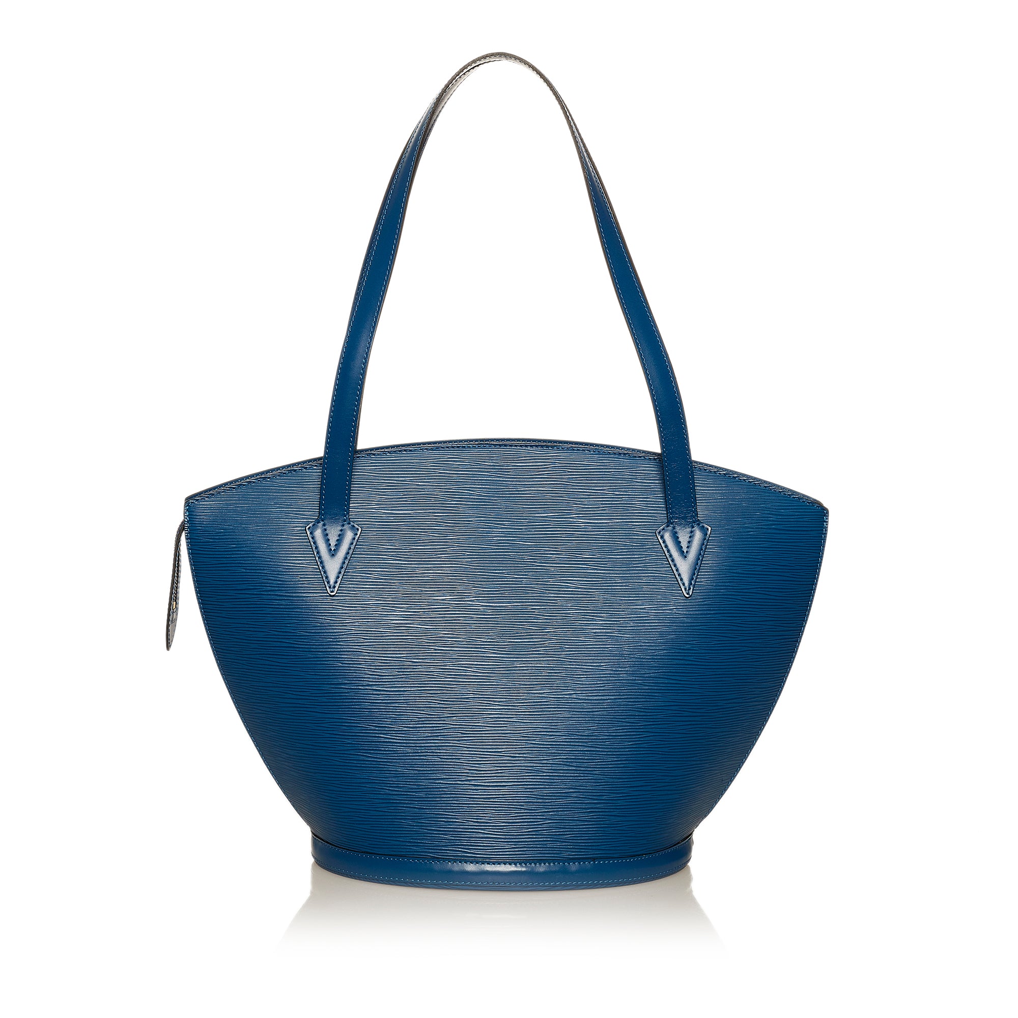 Blue Louis Vuitton Epi Saint Jacques PM Short Strap Bag