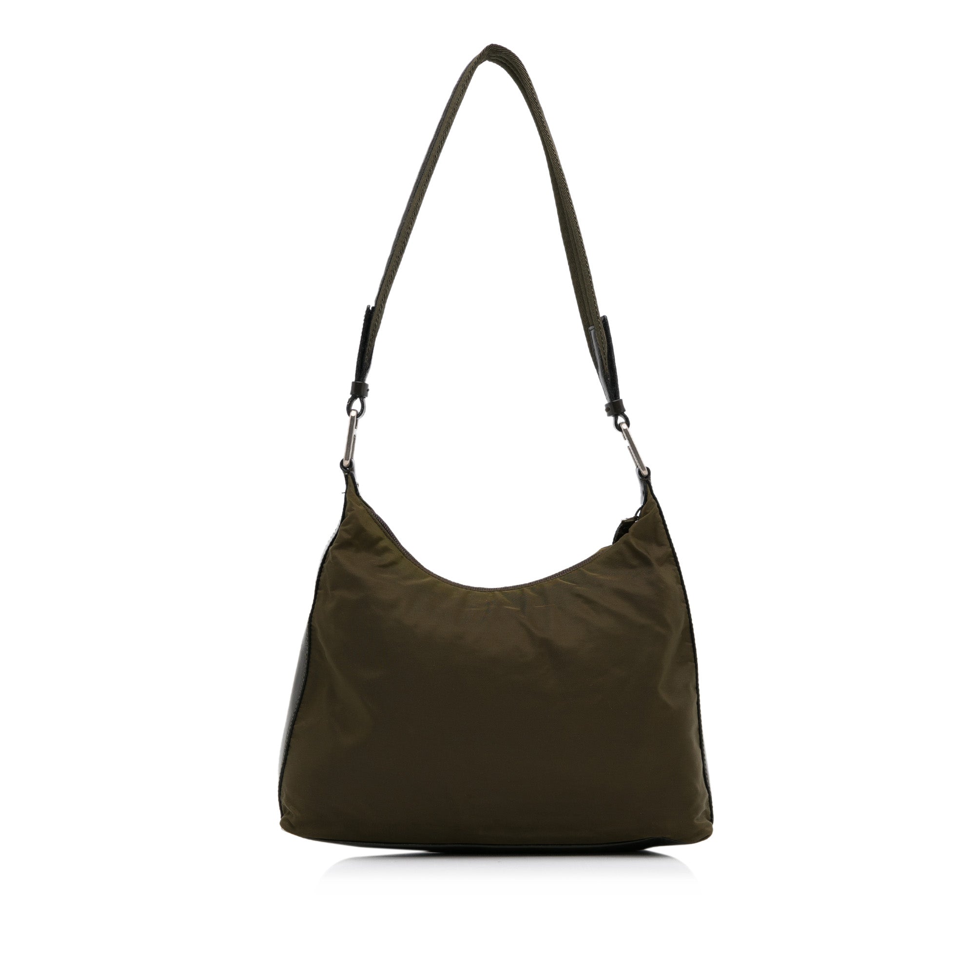 Black Prada Tessuto Crossbody Bag – Designer Revival