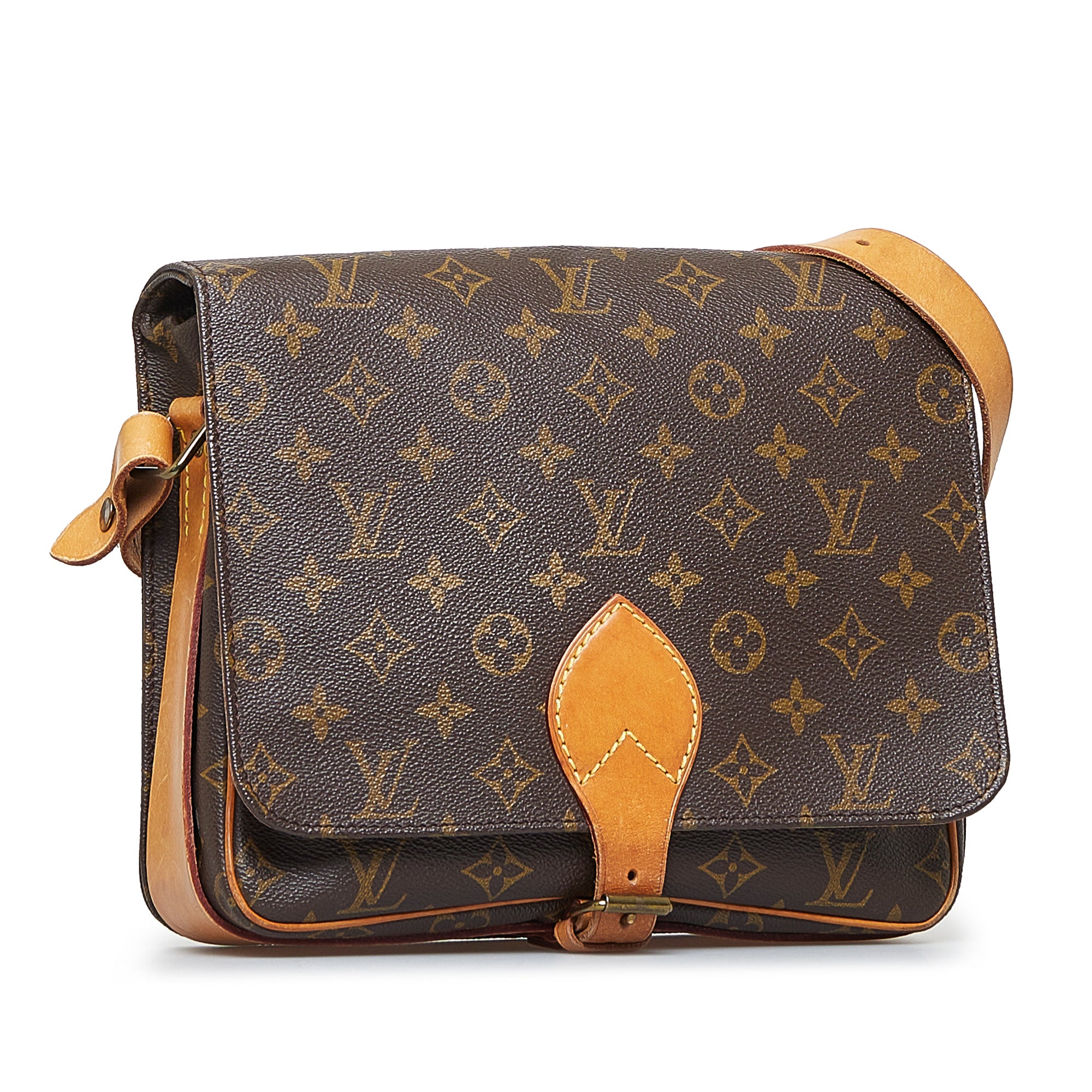 Louis Vuitton Monogram Cartouchiere GM Crossbody Bag