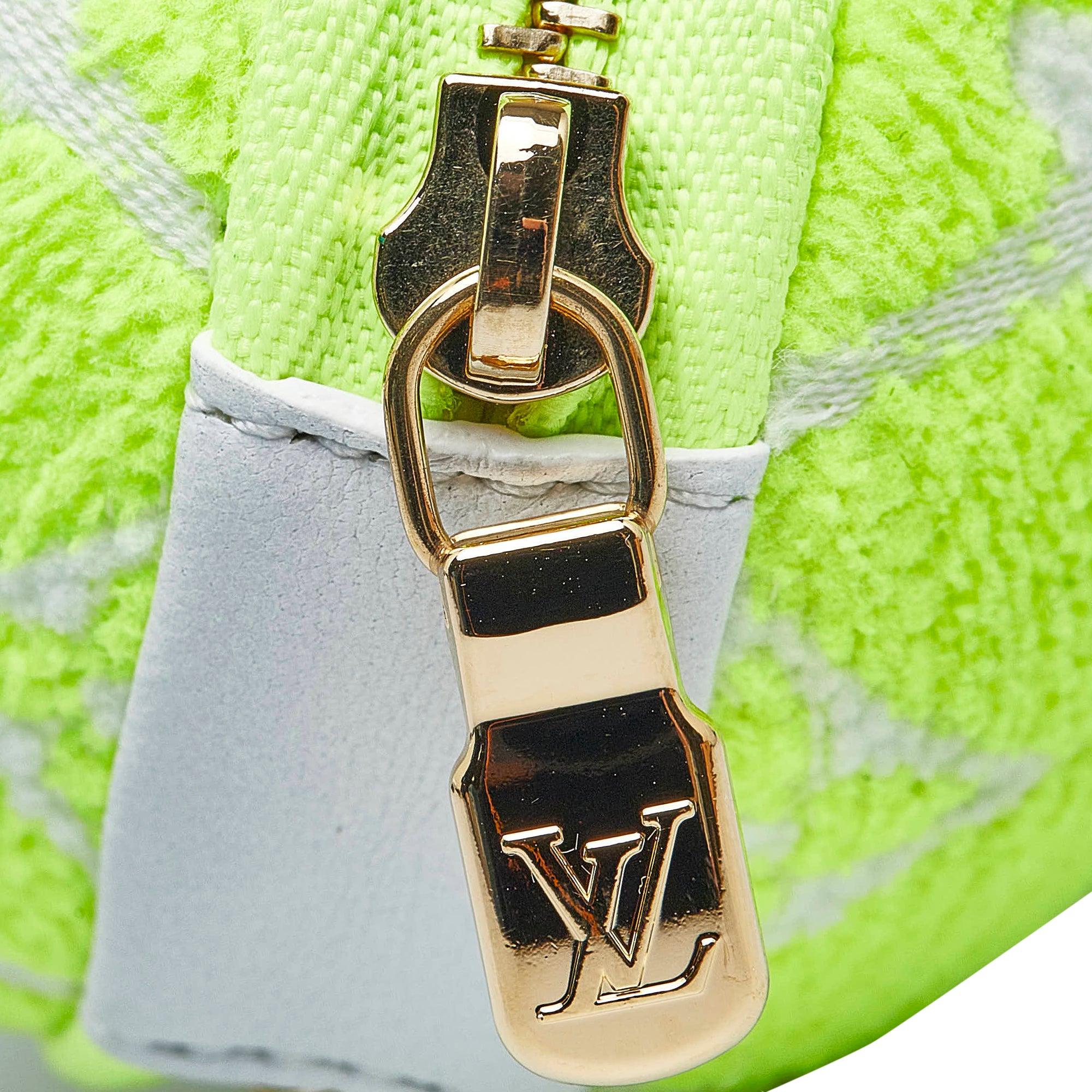 Louis Vuitton Monogram Tennis Ball Bag Charm w/ Tags - White