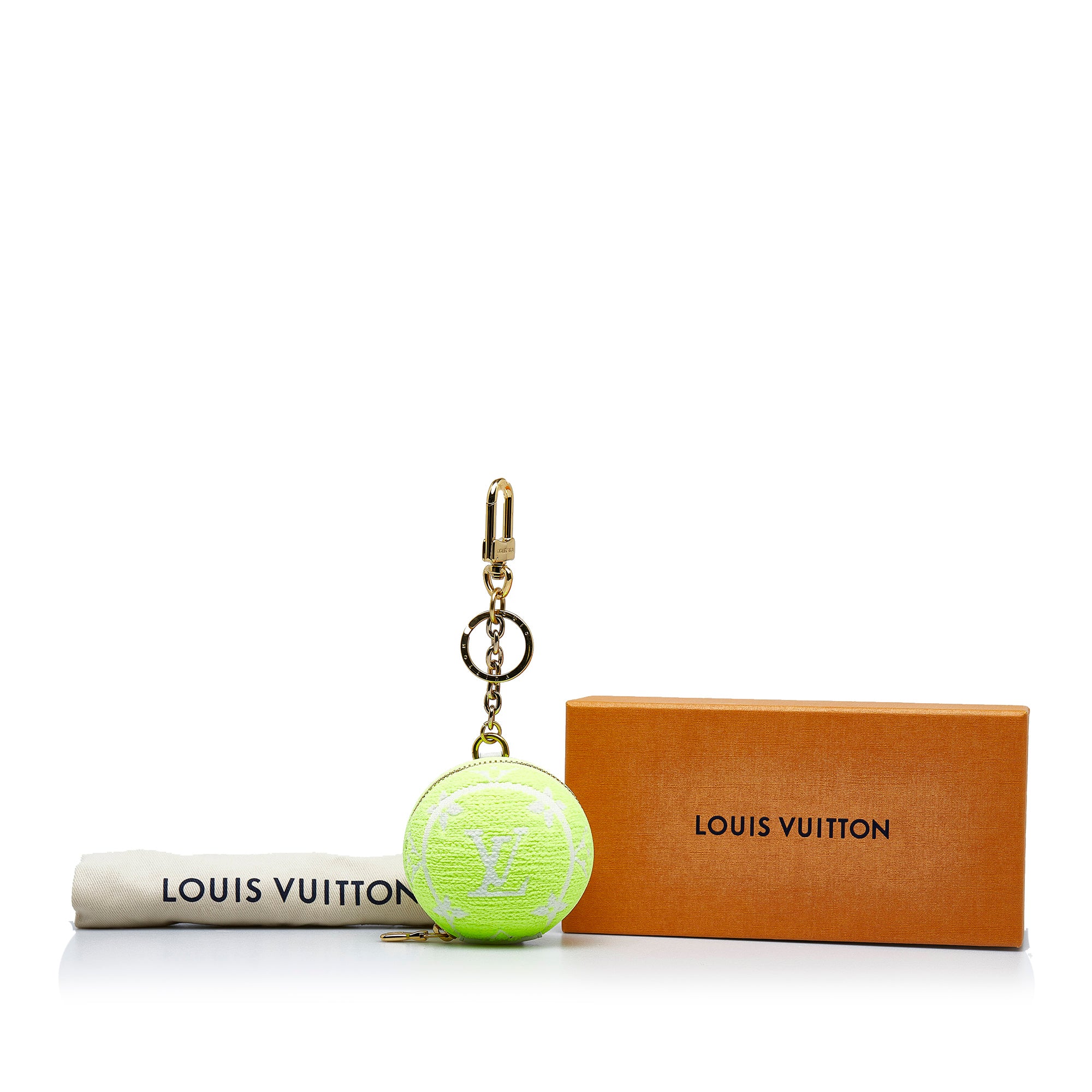 Louis Vuitton White Monogram Multicolore Canvas Astropill Key