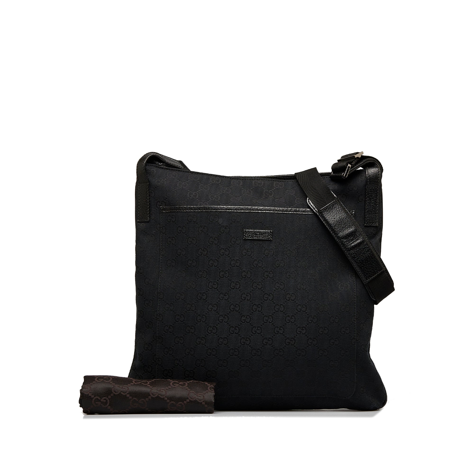 Beige Gucci GG Canvas Crossbody Bag – Designer Revival