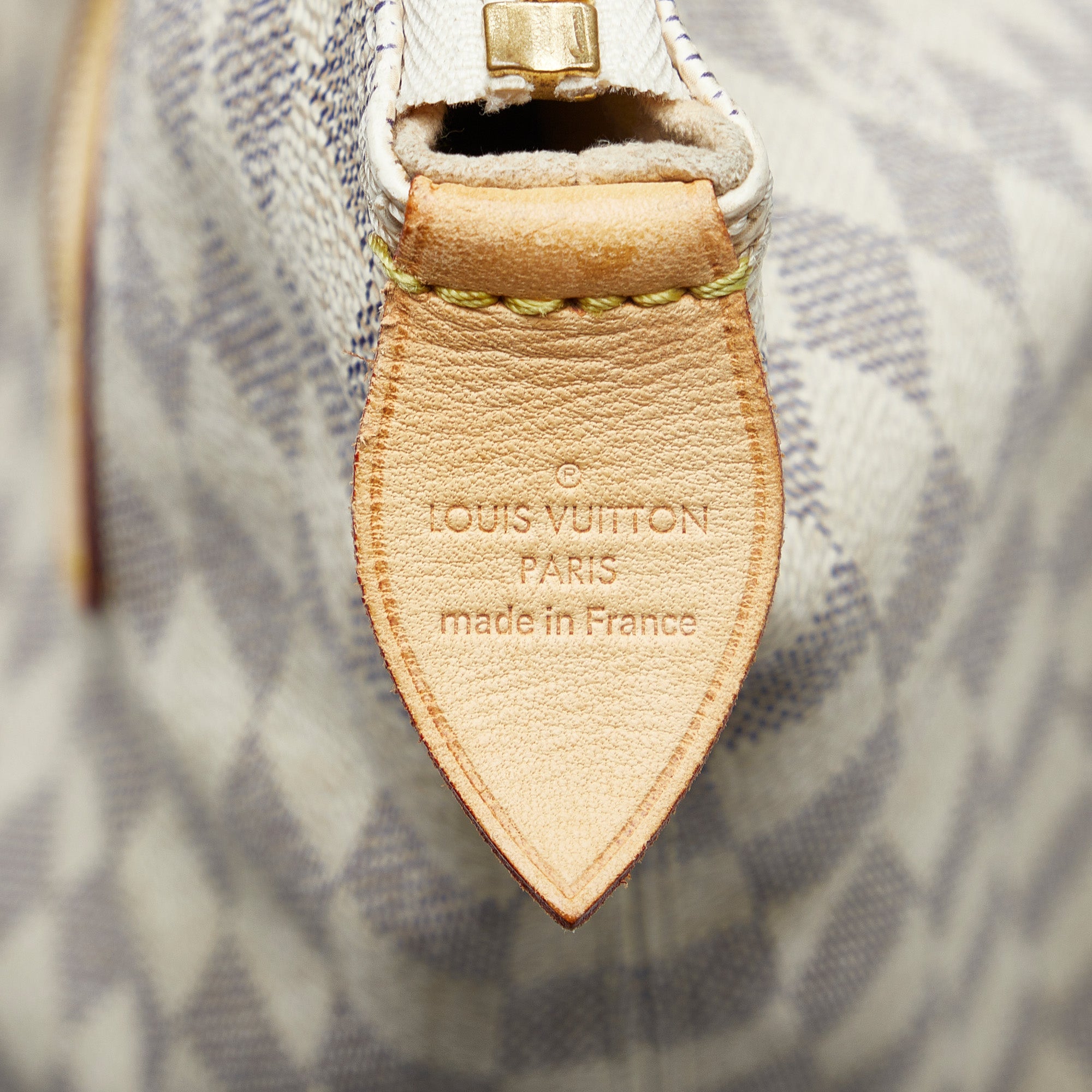 Louis Vuitton, Bags, Authentic Louis Vuitton Tote Bag Saleya Whites Damier  Azur Used Lv Handbag Vinta