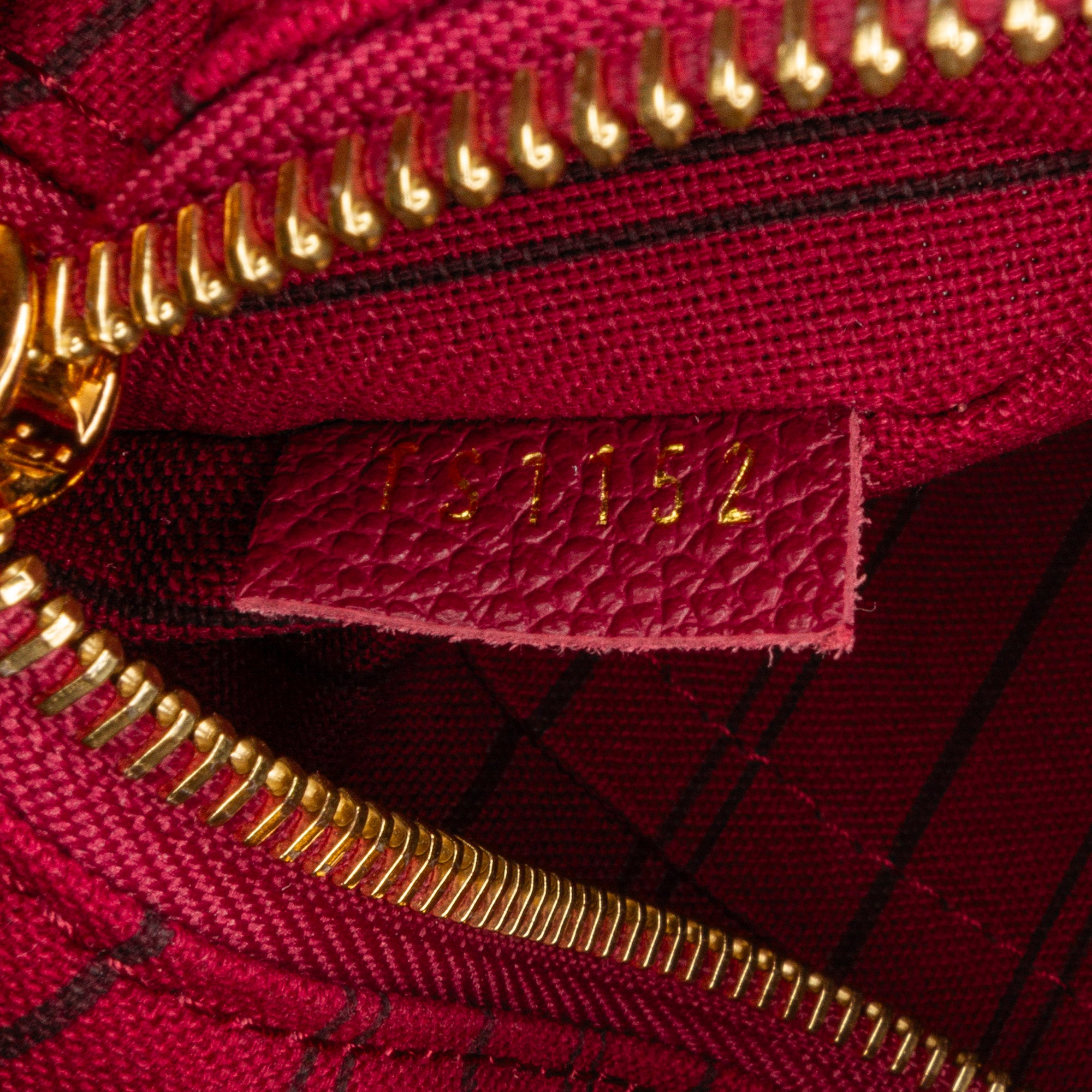 Louis Vuitton Citadines Shopping Bag in Red Empreinte Monogram