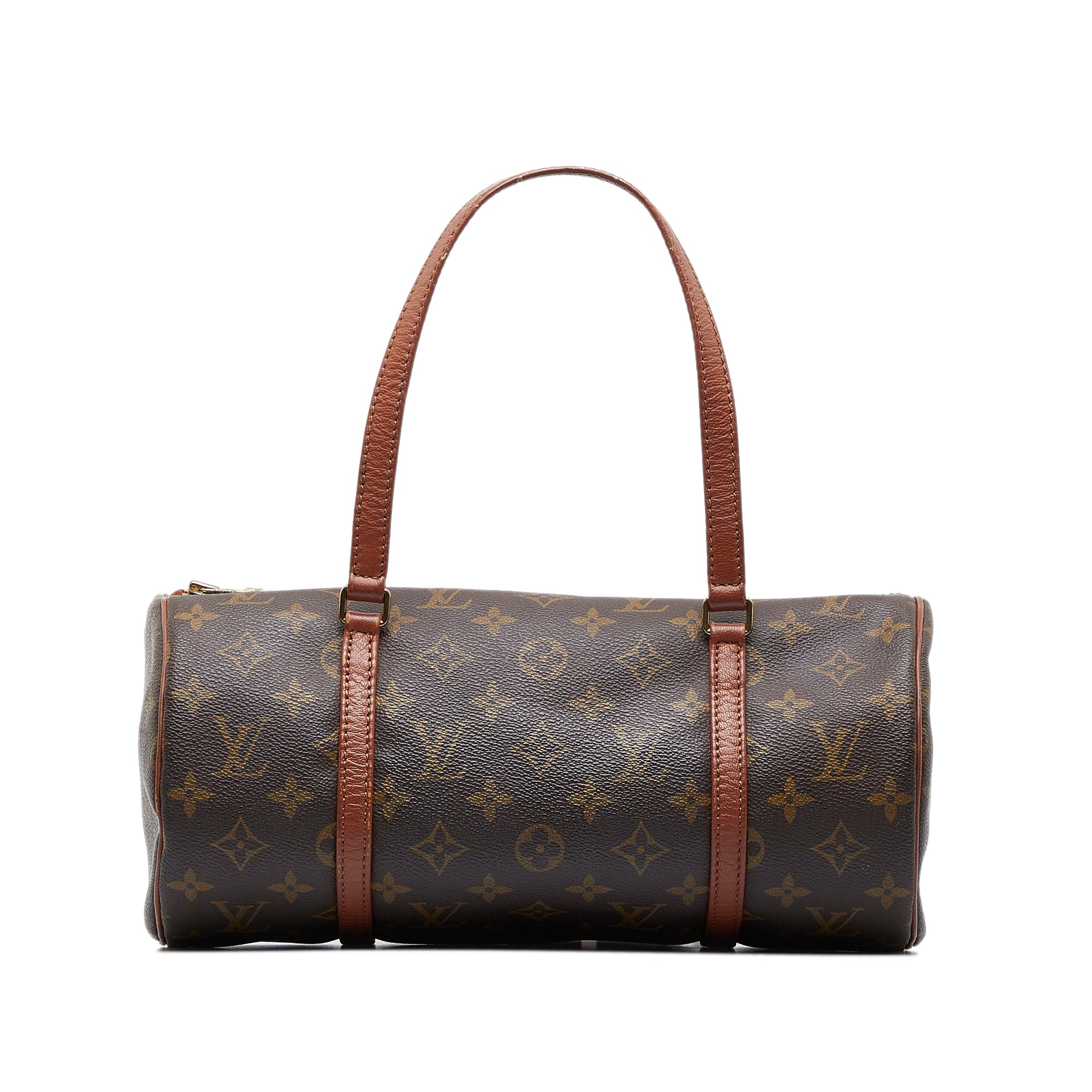 Louis Vuitton - Authenticated Papillon Handbag - Synthetic Brown for Women, Good Condition
