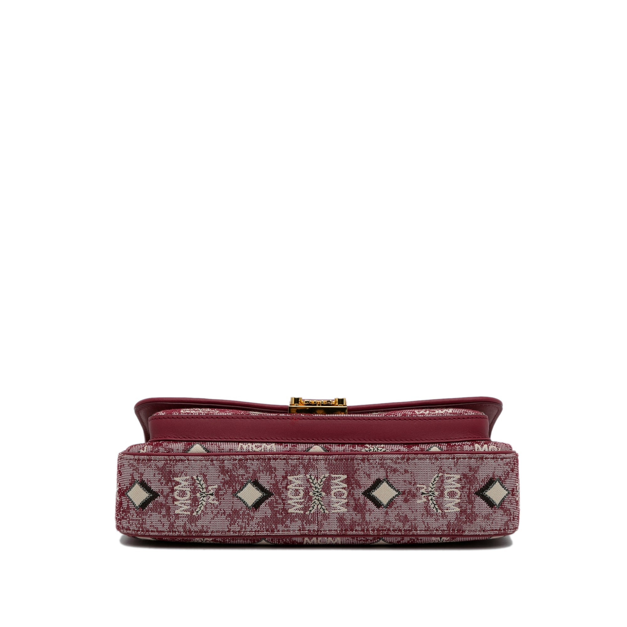 Red MCM Visetos Crossbody Bag – Designer Revival