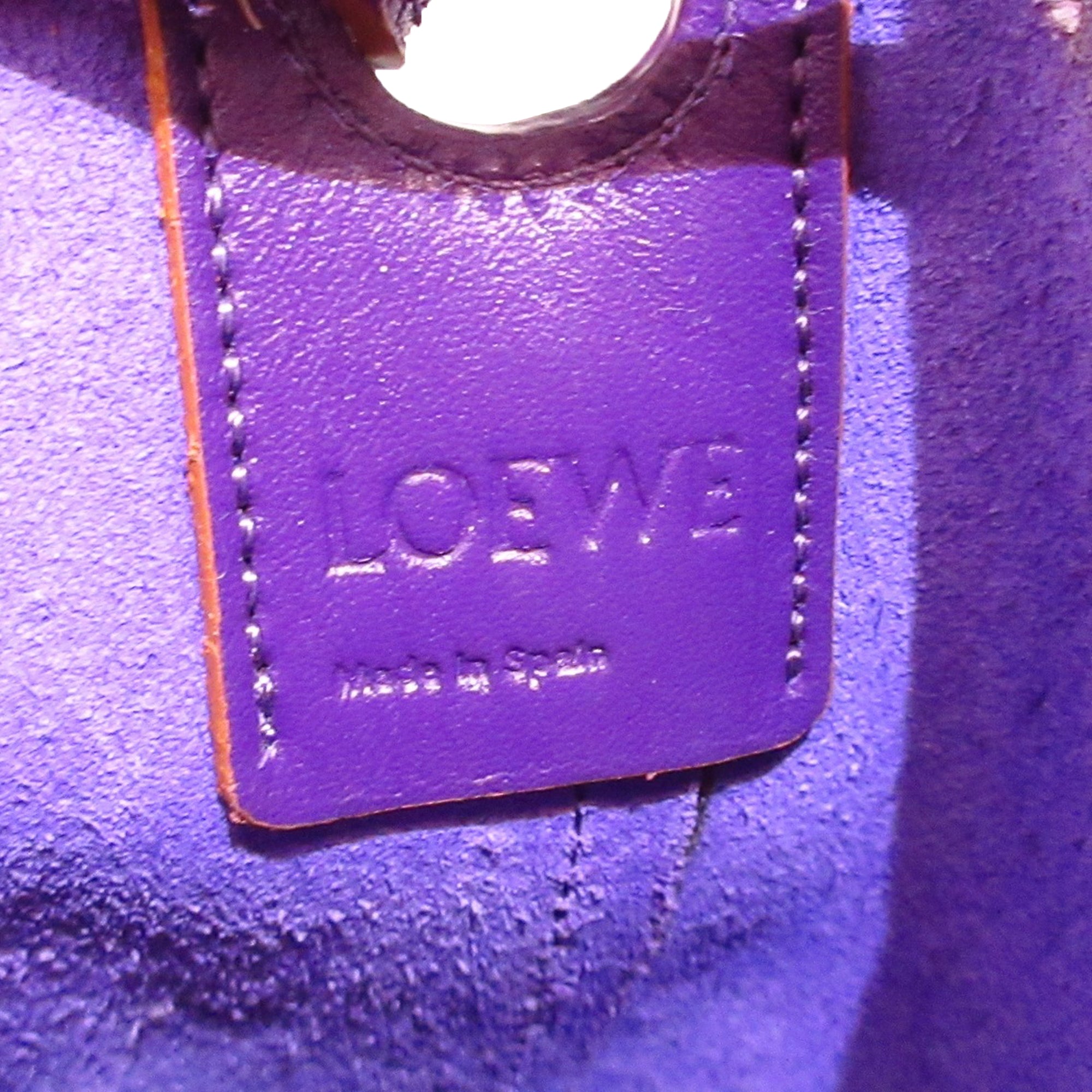 Purple Loewe Nano Balloon Bag – Designer Revival
