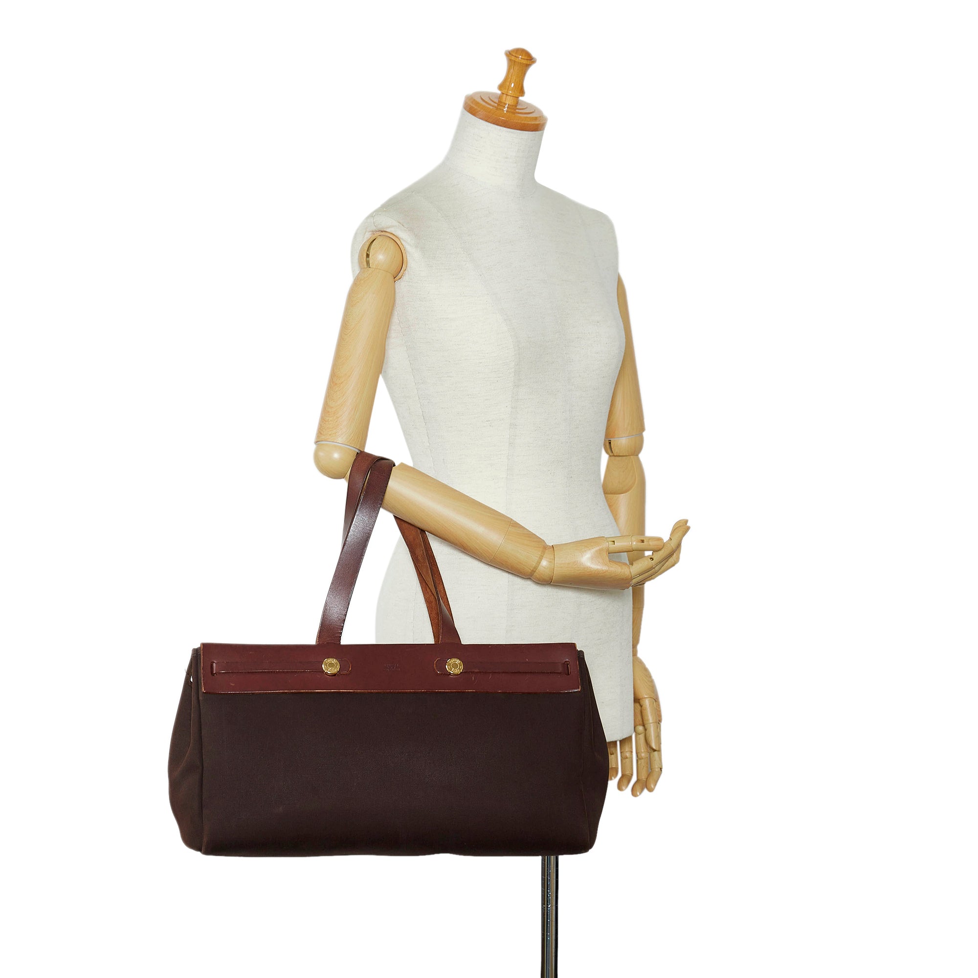 Hermes, Bags, Authentic Hermes Herbag Cabas Pm Shoulder Bag