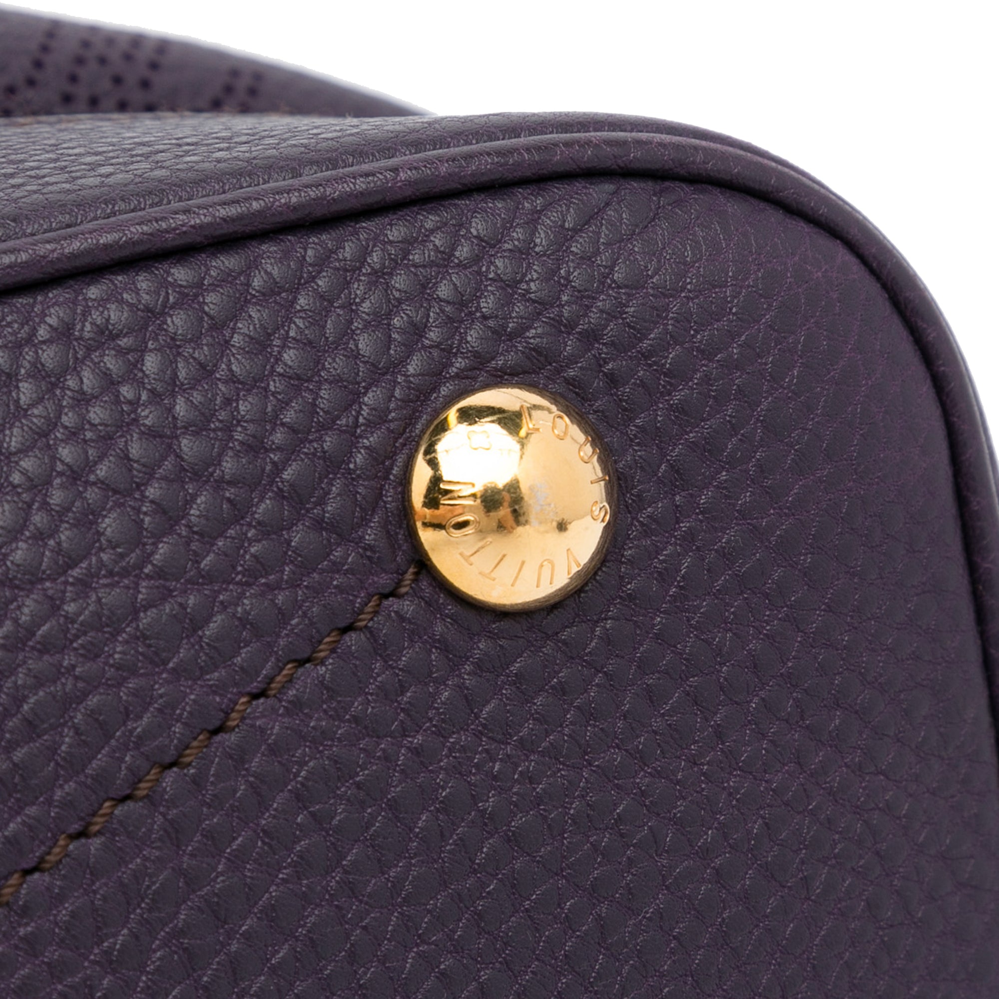 Louis Vuitton Purple Monogram Mahina Stellar PM Leather Pony-style