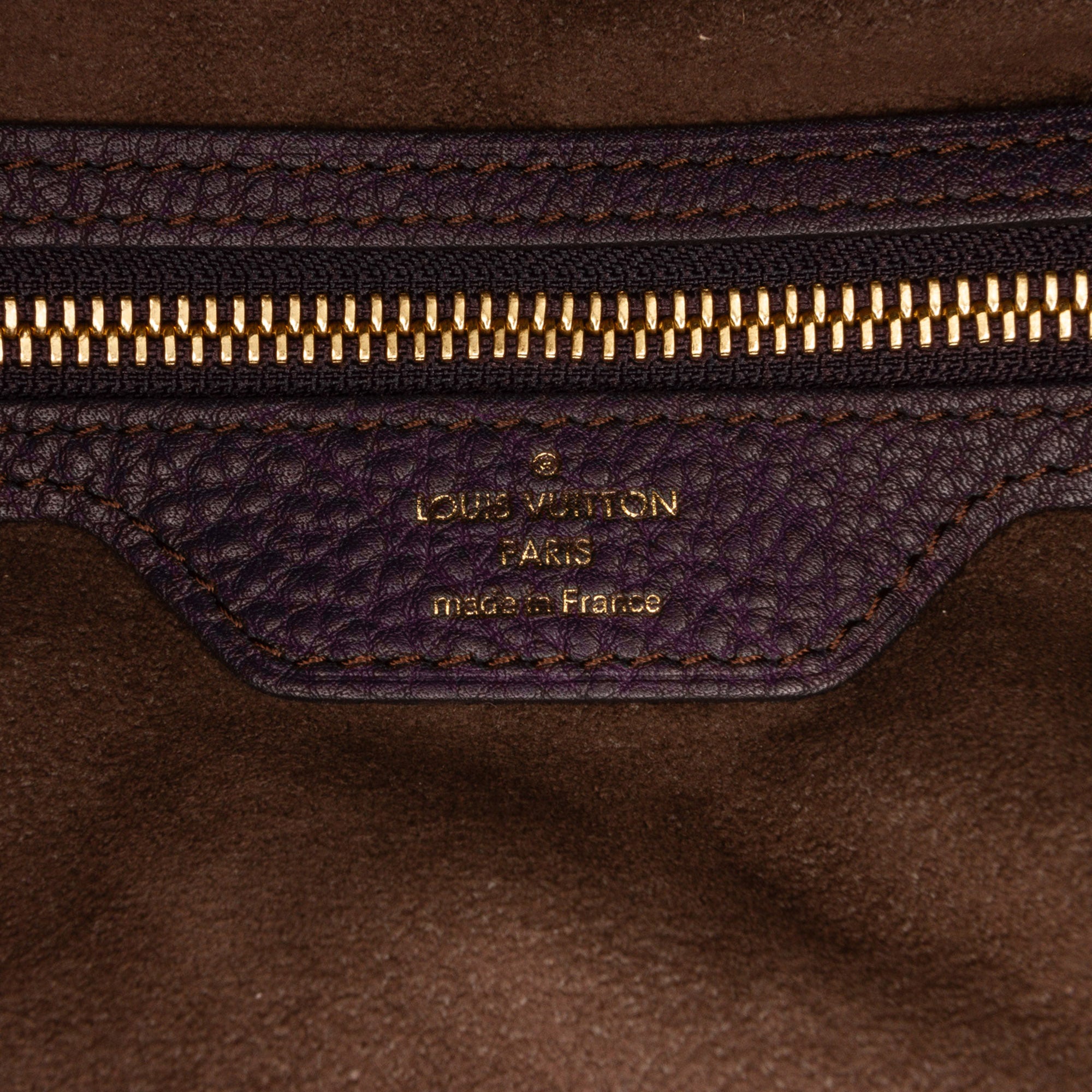 LOUIS VUITTON Monogram Mahina Stellar PM 2Way Handbag Deep Purple AR4131  used