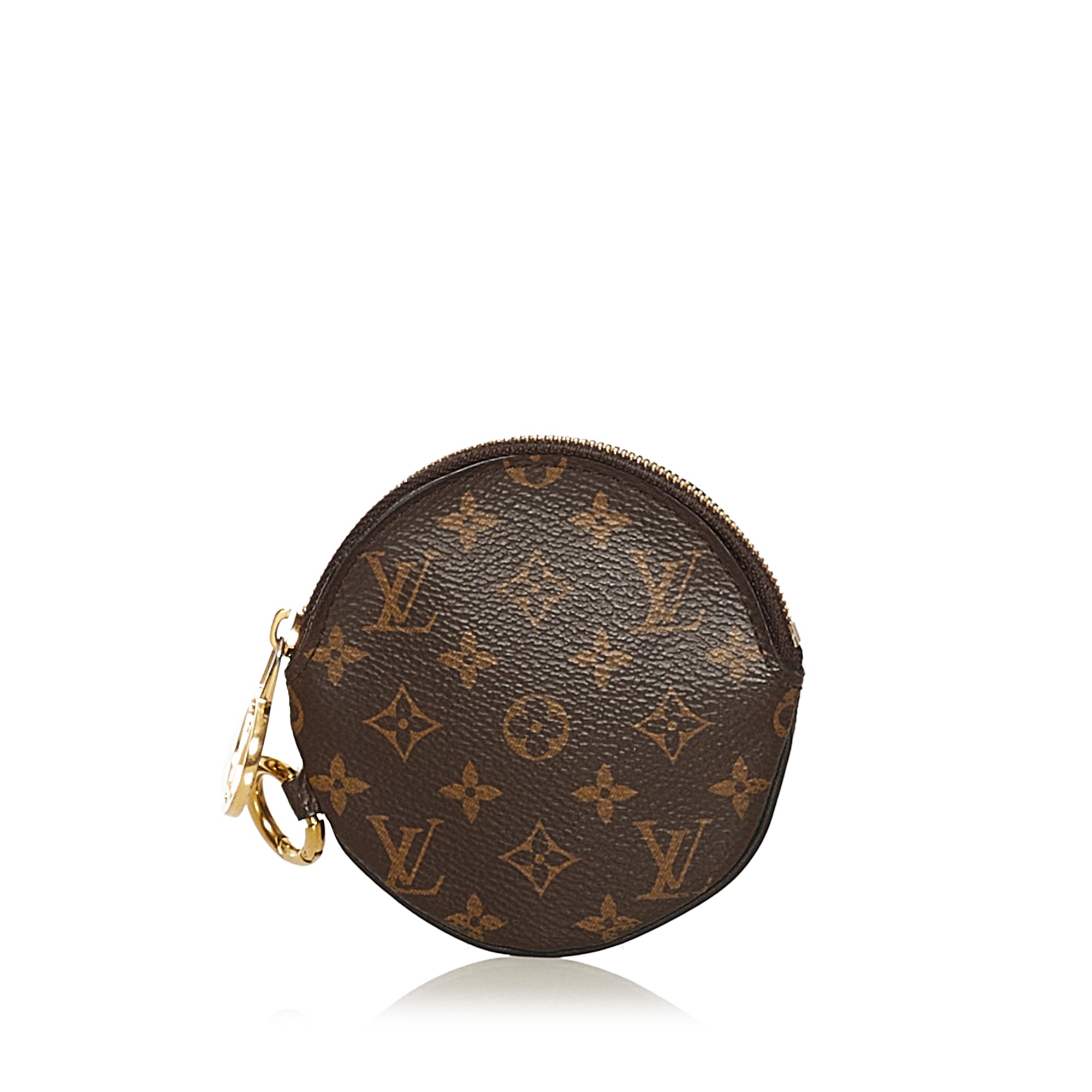 Louis Vuitton Pochette Trio Giant Monogram Reverse Pouch Bag Handbag Compact