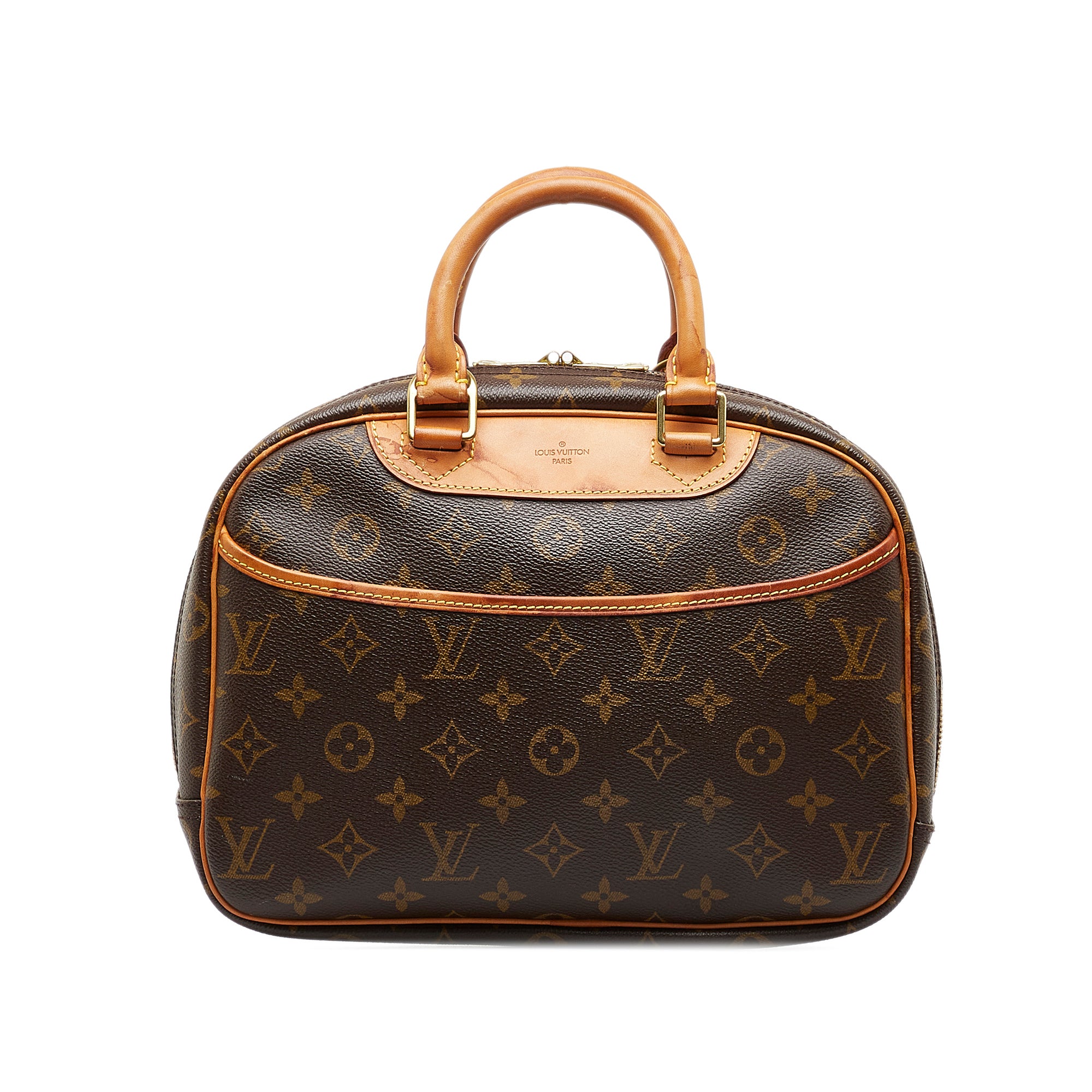 Louis Vuitton Monogram Trouville  Louis vuitton, Louis vuitton speedy bag,  Handbag accessories