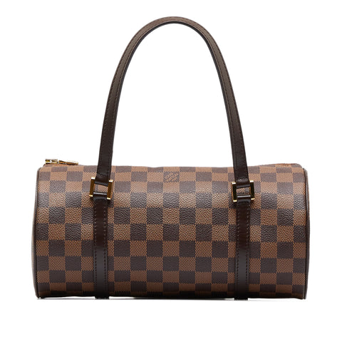 Louis Vuitton Damier Ebene Canvas Neverfull Tote Shoulder Bag