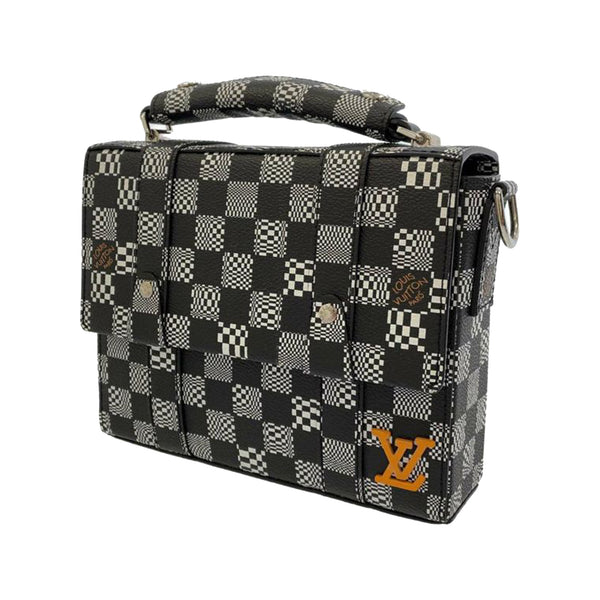 Louis Vuitton Damier Distorted Steamer Xs Bag