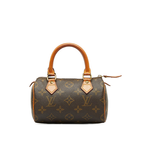 Brown Louis Vuitton Monogram Looping Mini Shoulder Bag