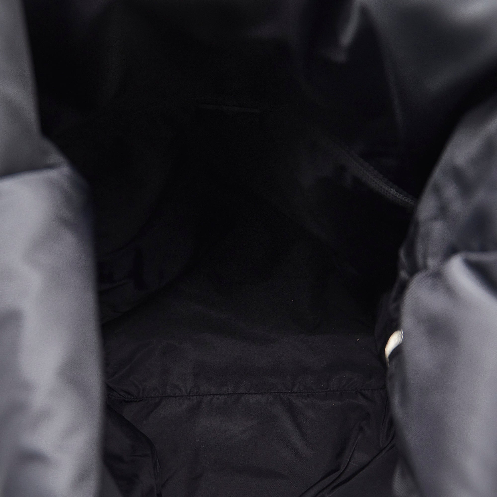 GUCCI Techno Fabric Canvas Backpack Black