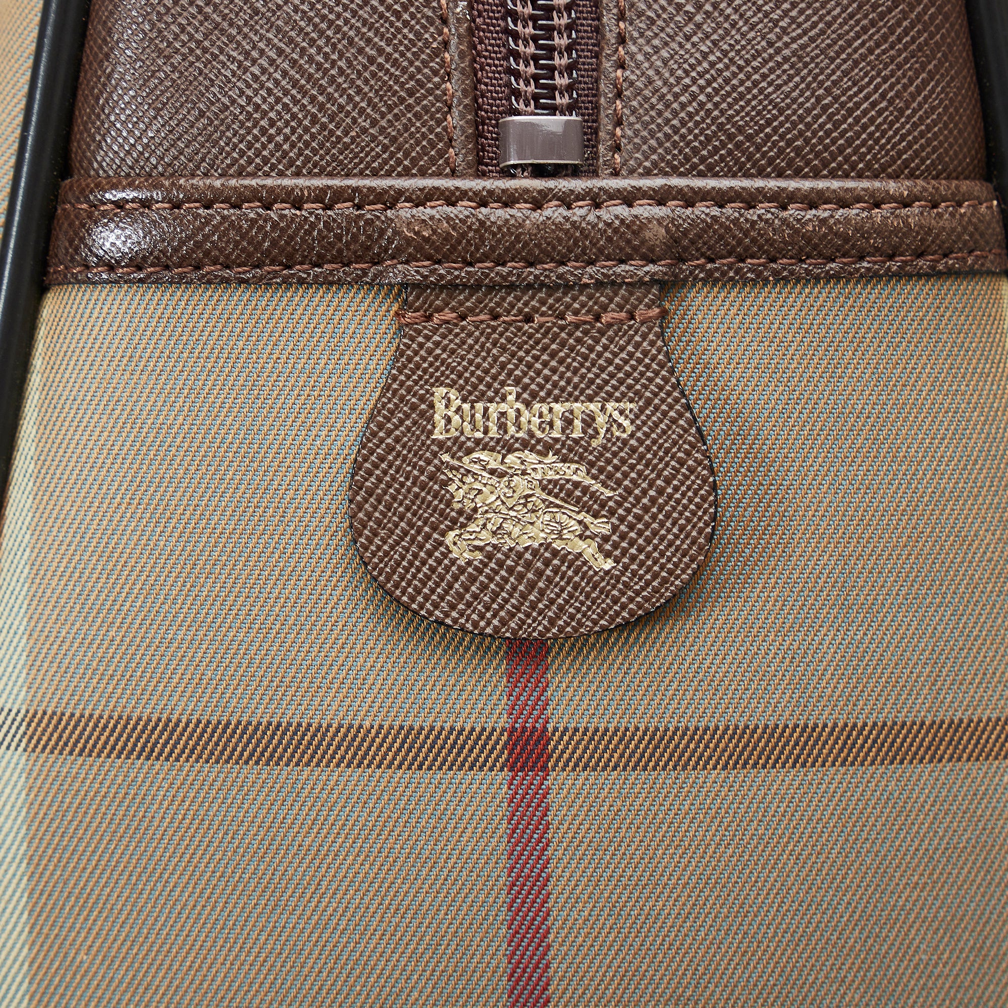 RvceShops Revival, Brown Burberry Vintage Check Handbag