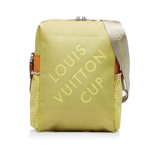 Louis Vuitton LV Cup Green Damier Geant Weatherly Danube Crossbody Messenger