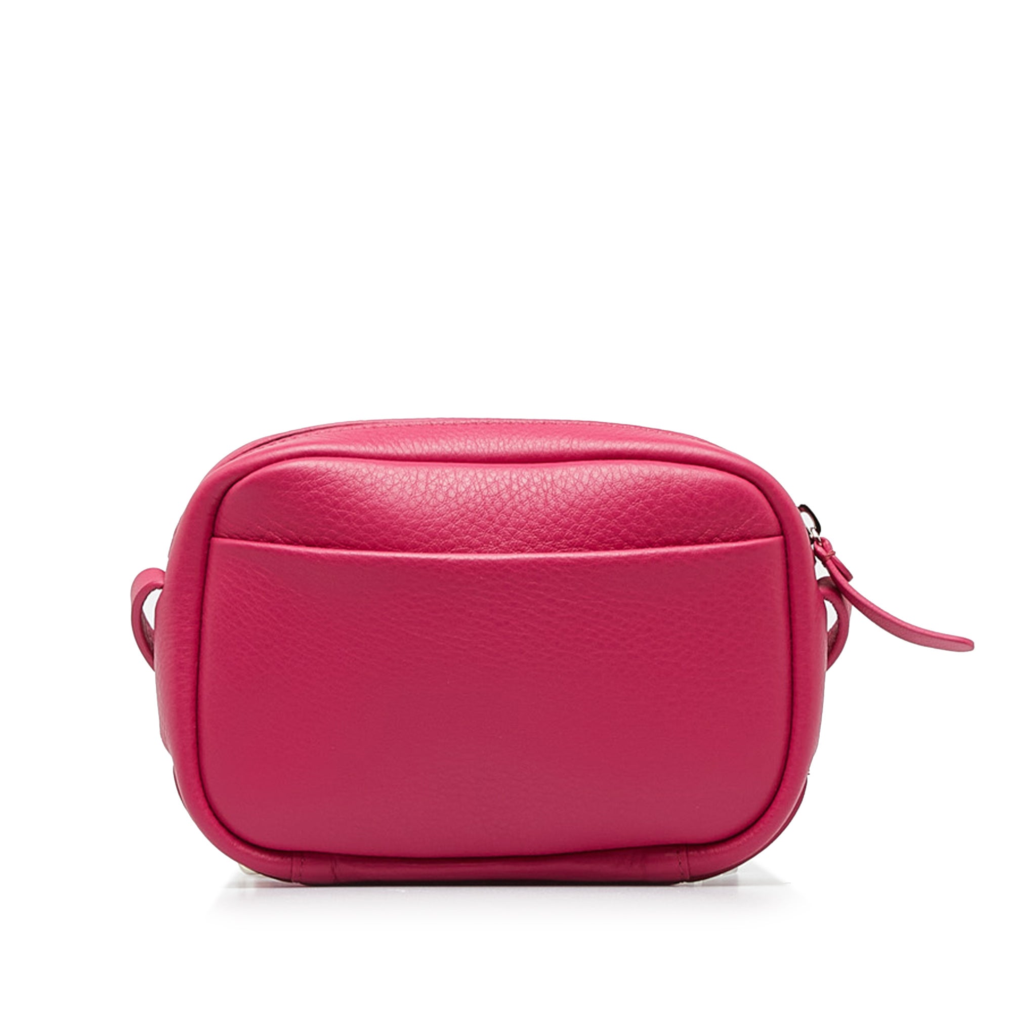 Balenciaga Everyday Camera Shoulder Bag XS Pink in Leather with