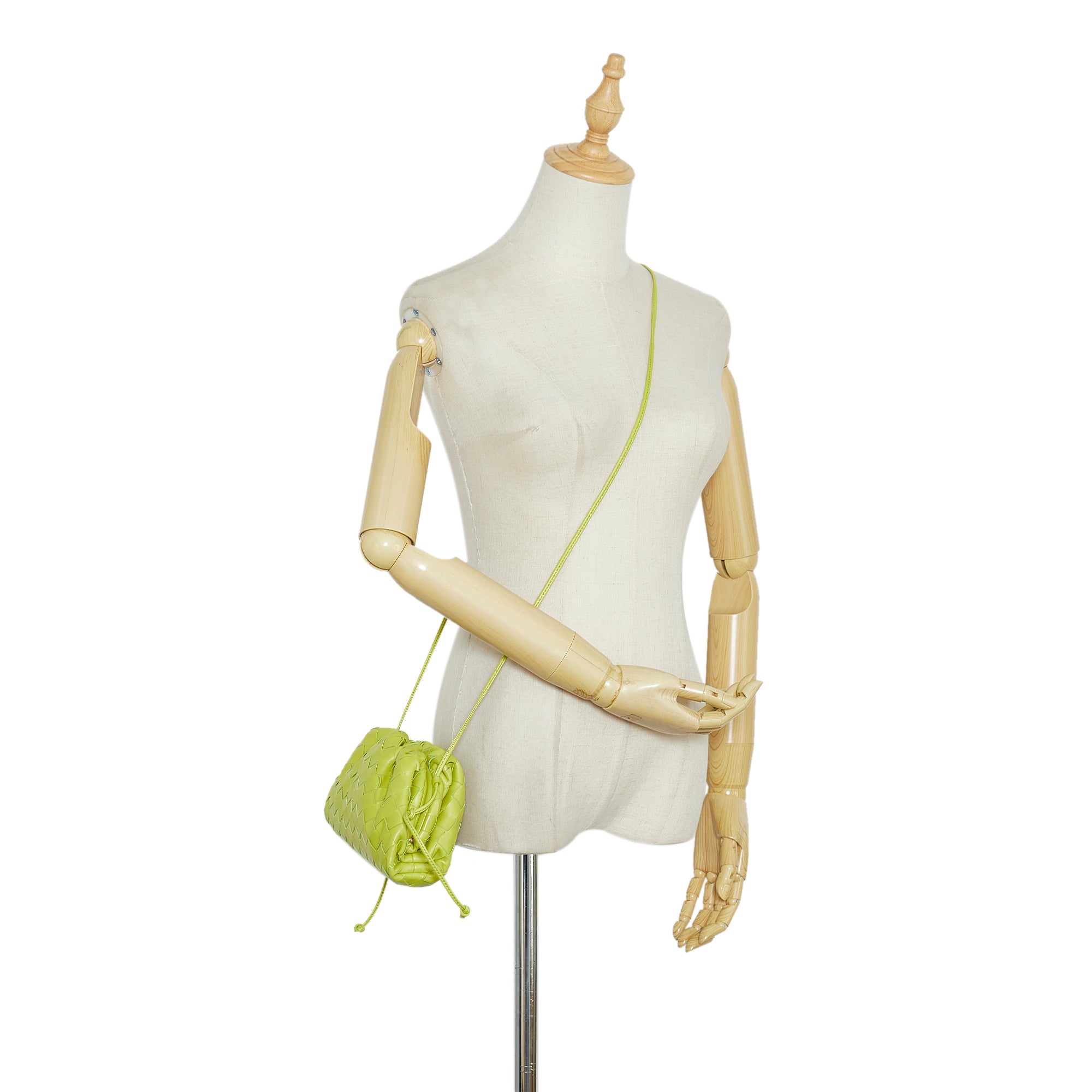 Bottega Veneta Mini Pouch Intrecciato Crossbody Bag