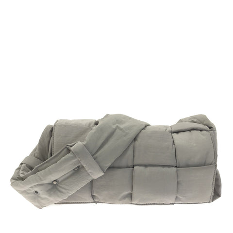 Bottega Veneta Medium Cassette Bag in Light Grey