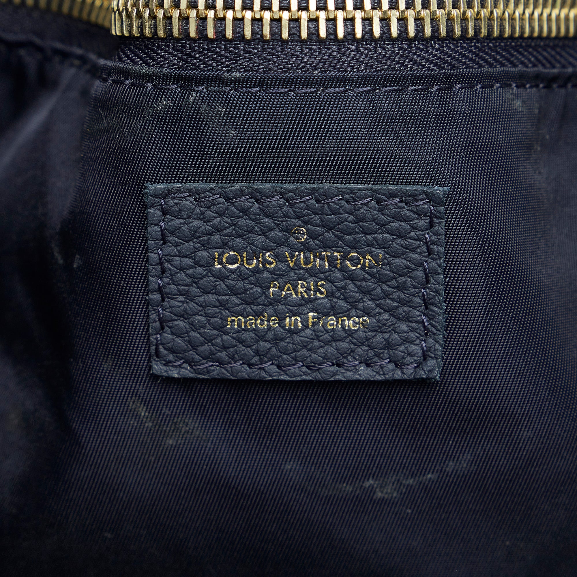 LOUIS VUITTON Noefull MM Hand Tote Bag Monogram Denim Leather