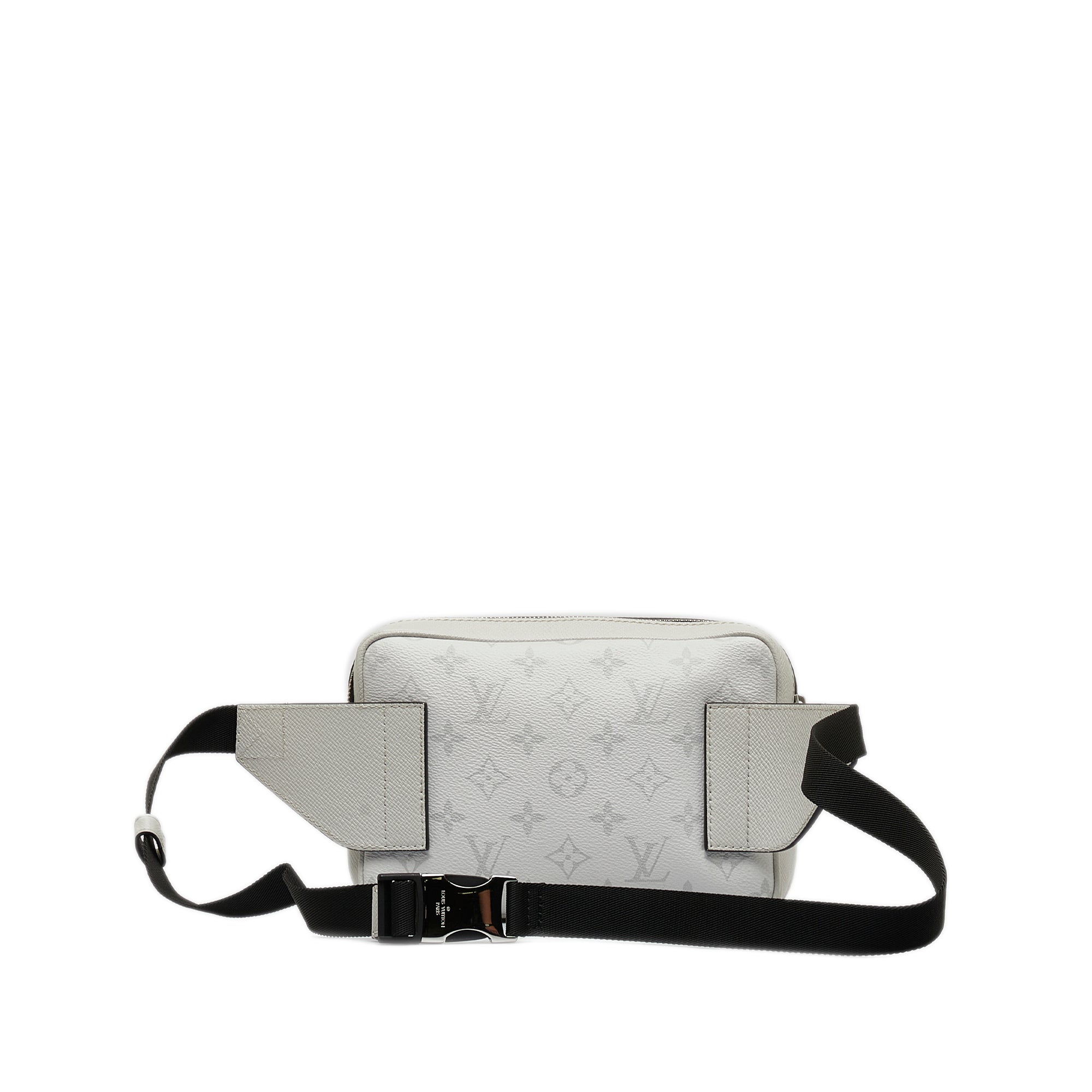 White Louis Vuitton Monogram Taigarama Outdoor Bumbag Belt Bag