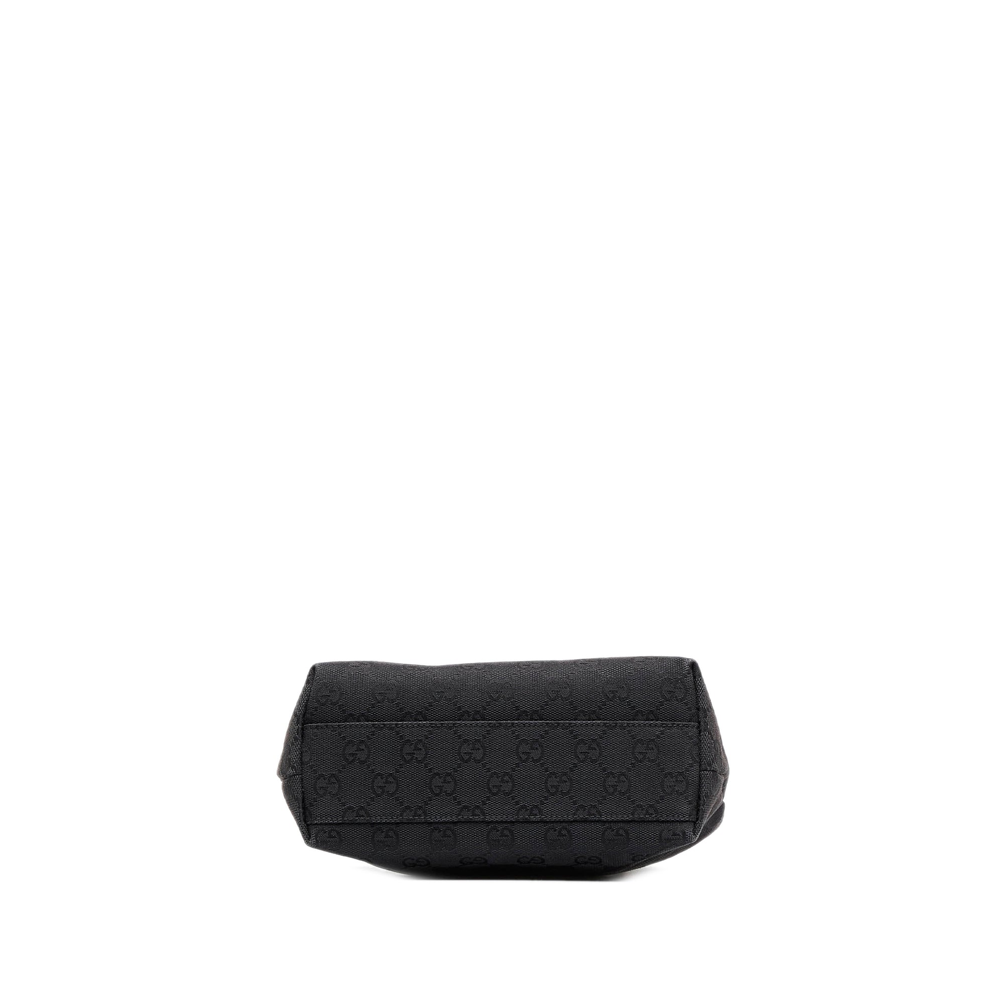 Black Gucci GG Canvas Shoulder Bag, RvceShops Revival