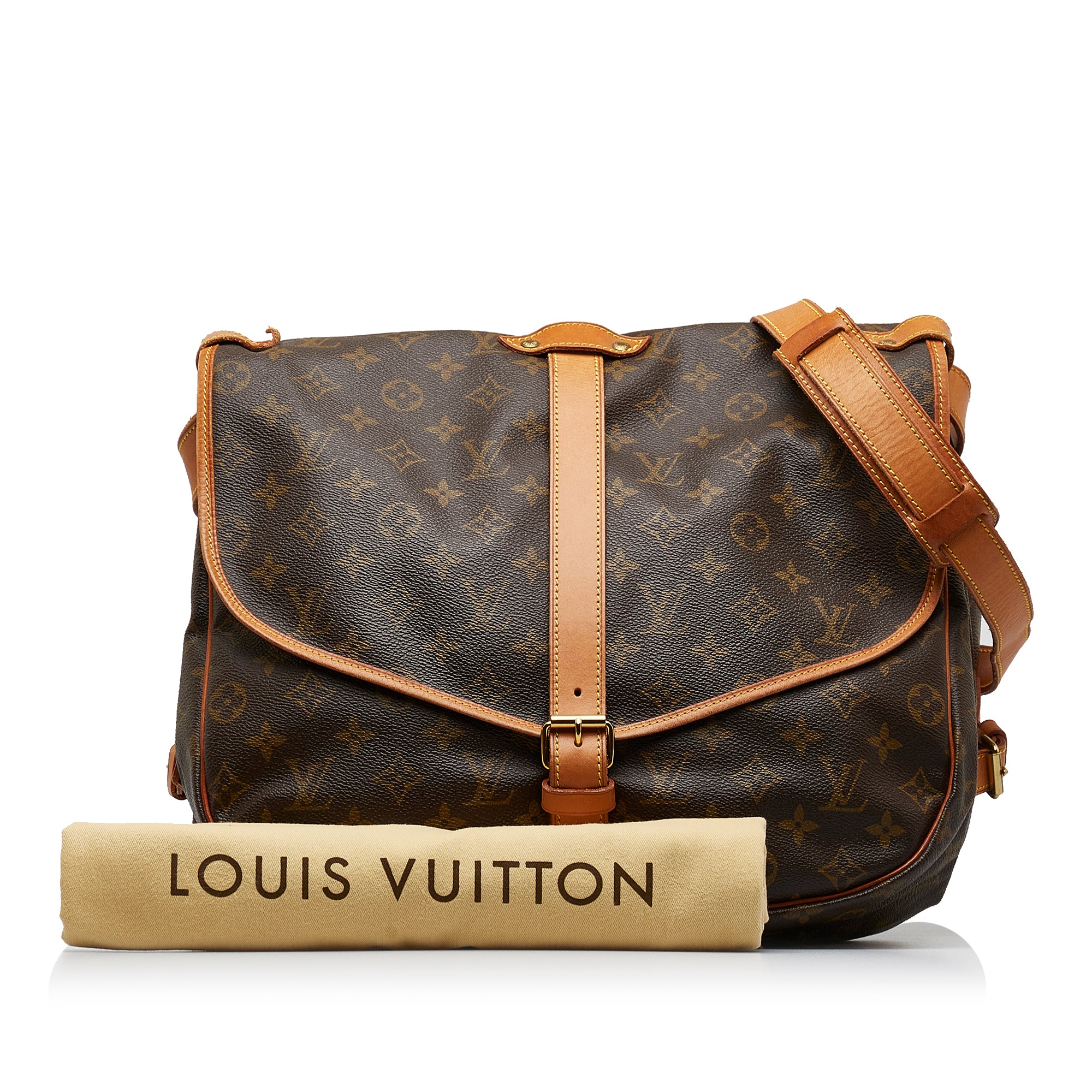 Louis Vuitton Saumur 35 Crossbody Auction