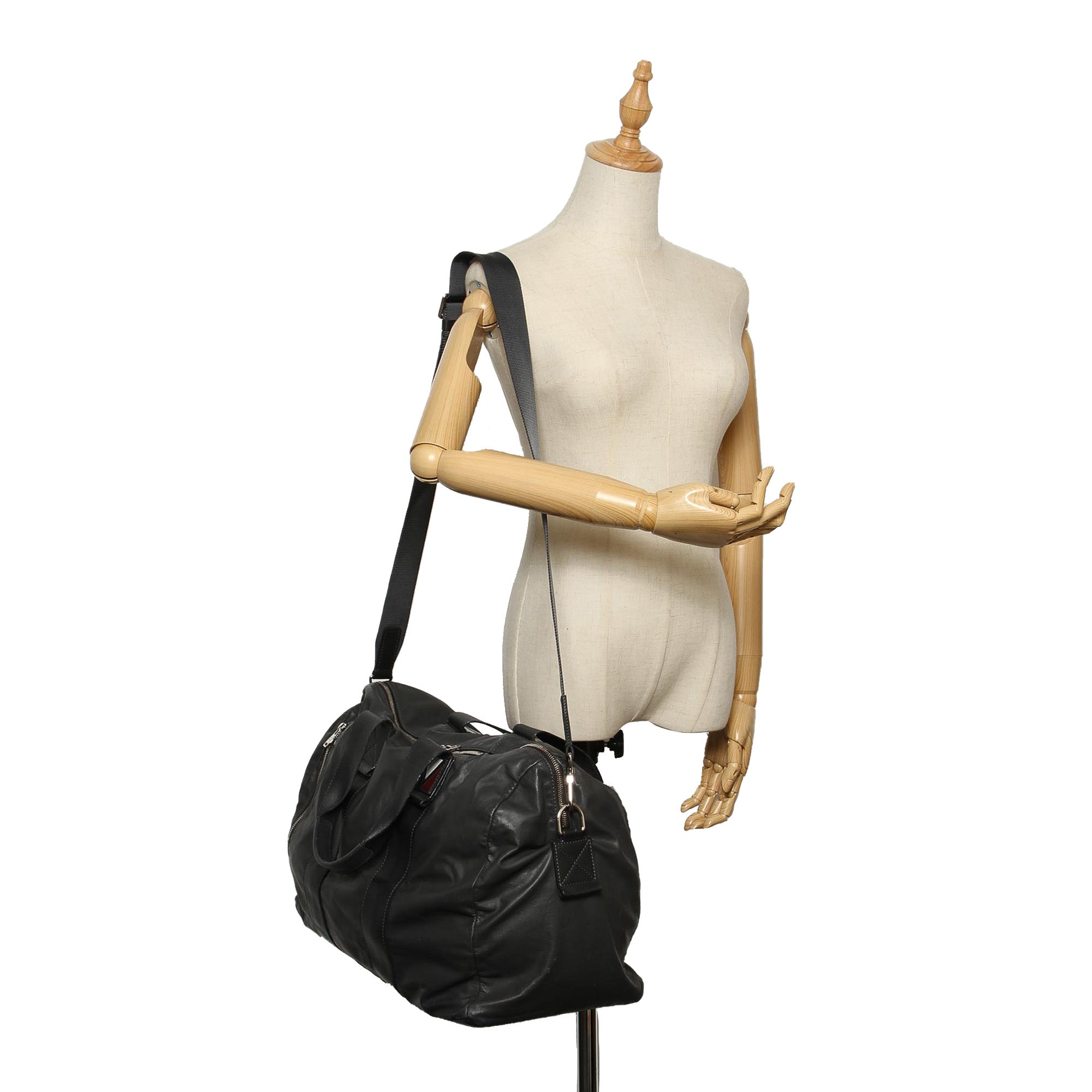 Gray Louis Vuitton V-Line Start Leather Travel Bag – Designer Revival