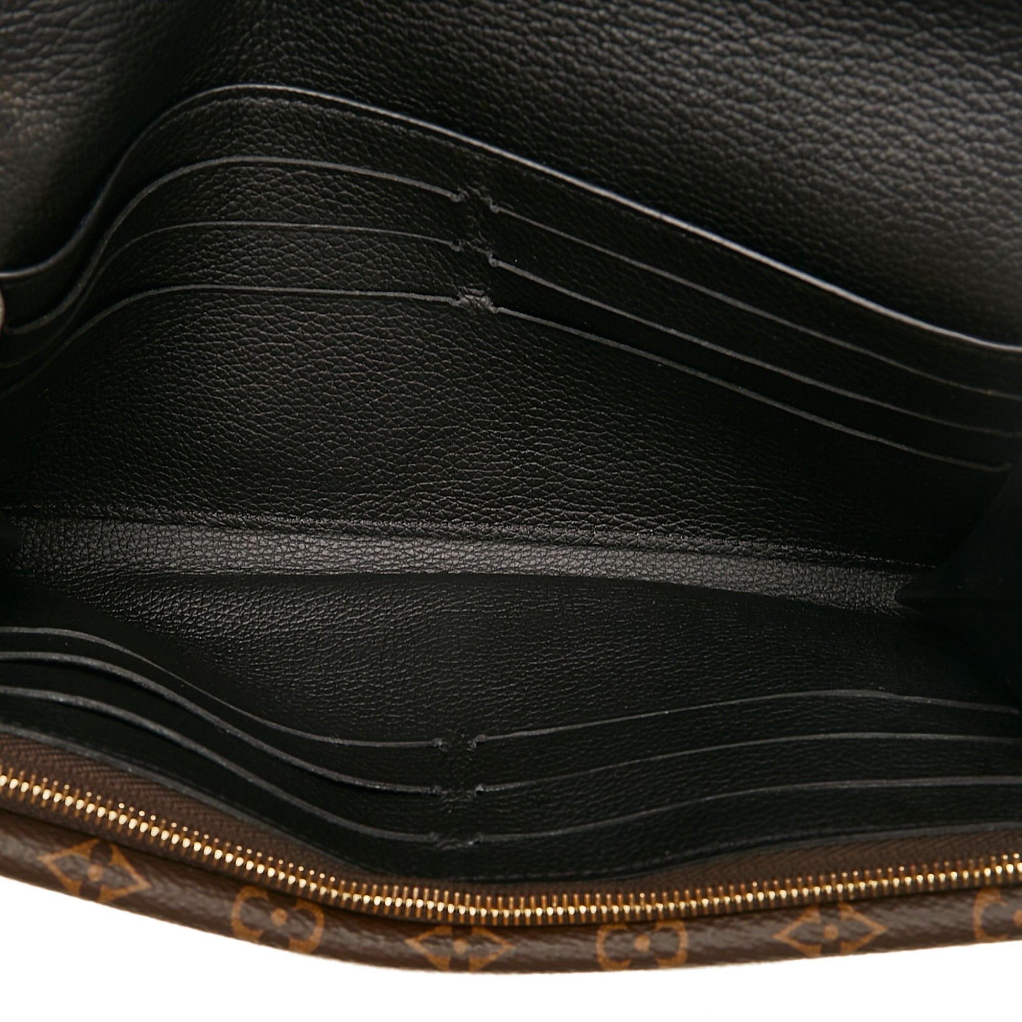 Louis Vuitton Flap Double V Monogram (With Accessories) Noir Black