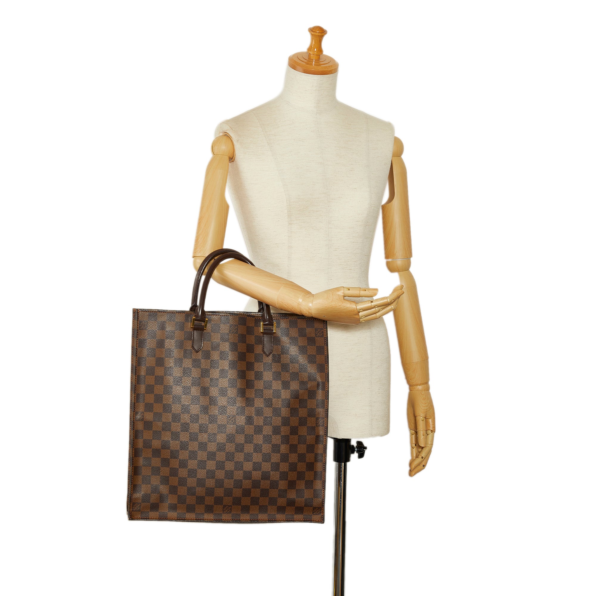 Louis Vuitton Venice Sac Plat Bag Damier PM Brown 224646299