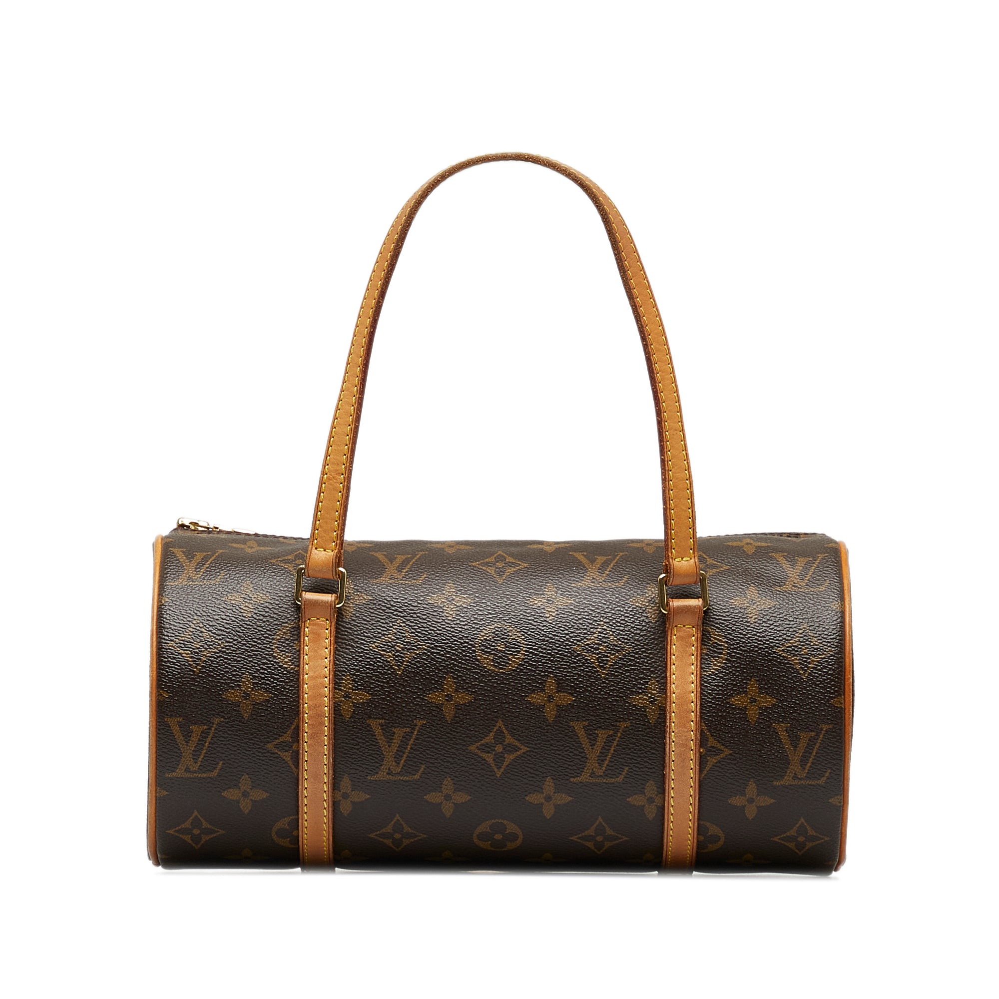 Louis Vuitton Vintage - Monogram Papillon 26 Bag - Brown - Monogram Canvas  and Leather Vachetta Handbag - Luxury High Quality - Avvenice